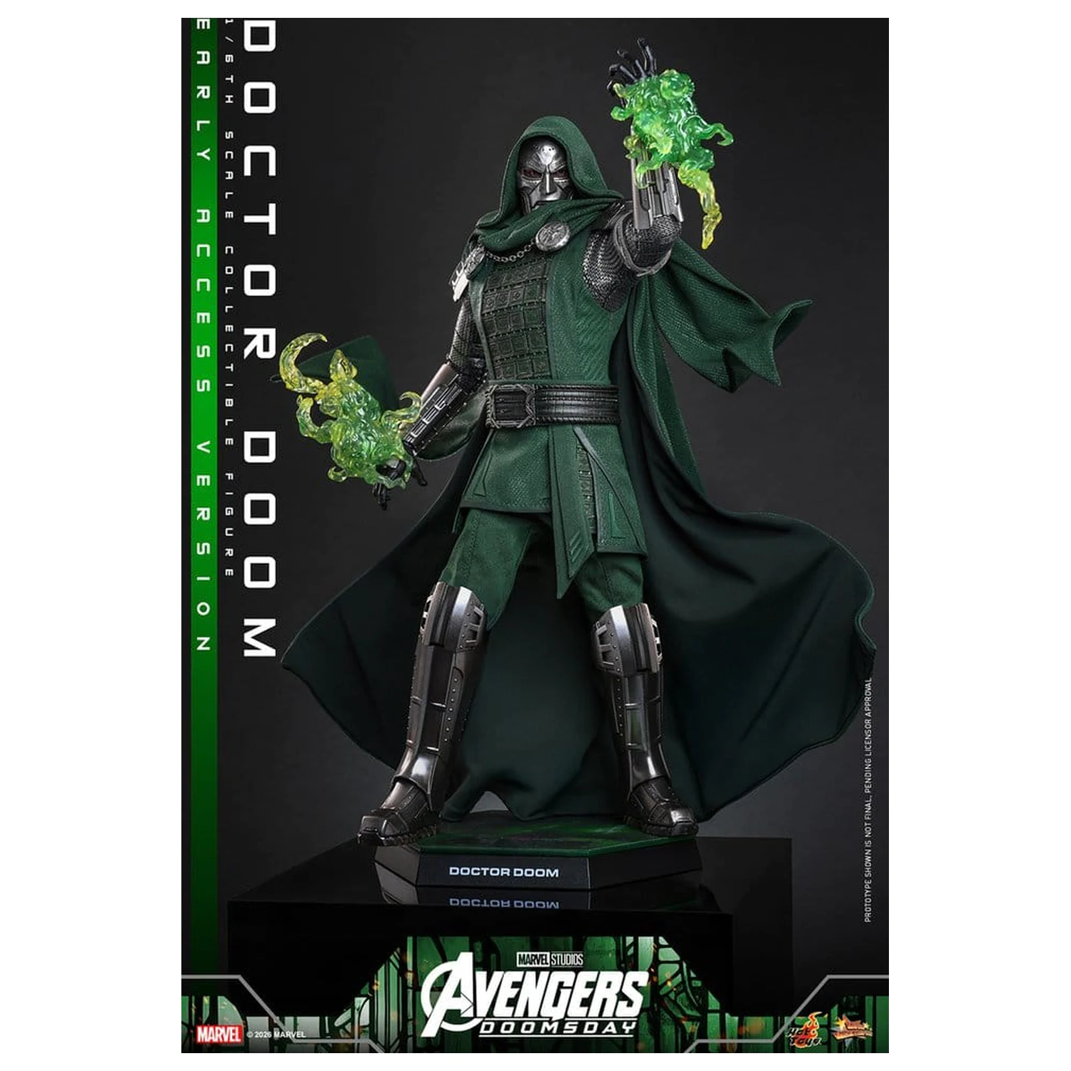 Avengers: Doomsday Film Meisterwerk Action-Figur 1/6 Doctor Doom 31 cm Produktfoto