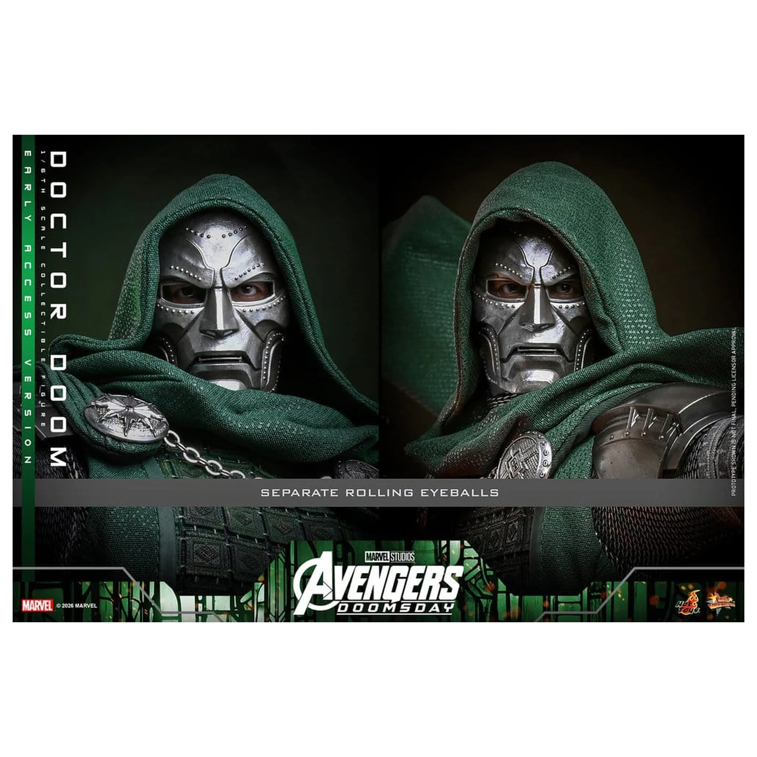 Avengers: Doomsday Film Meisterwerk Action-Figur 1/6 Doctor Doom 31 cm Produktfoto