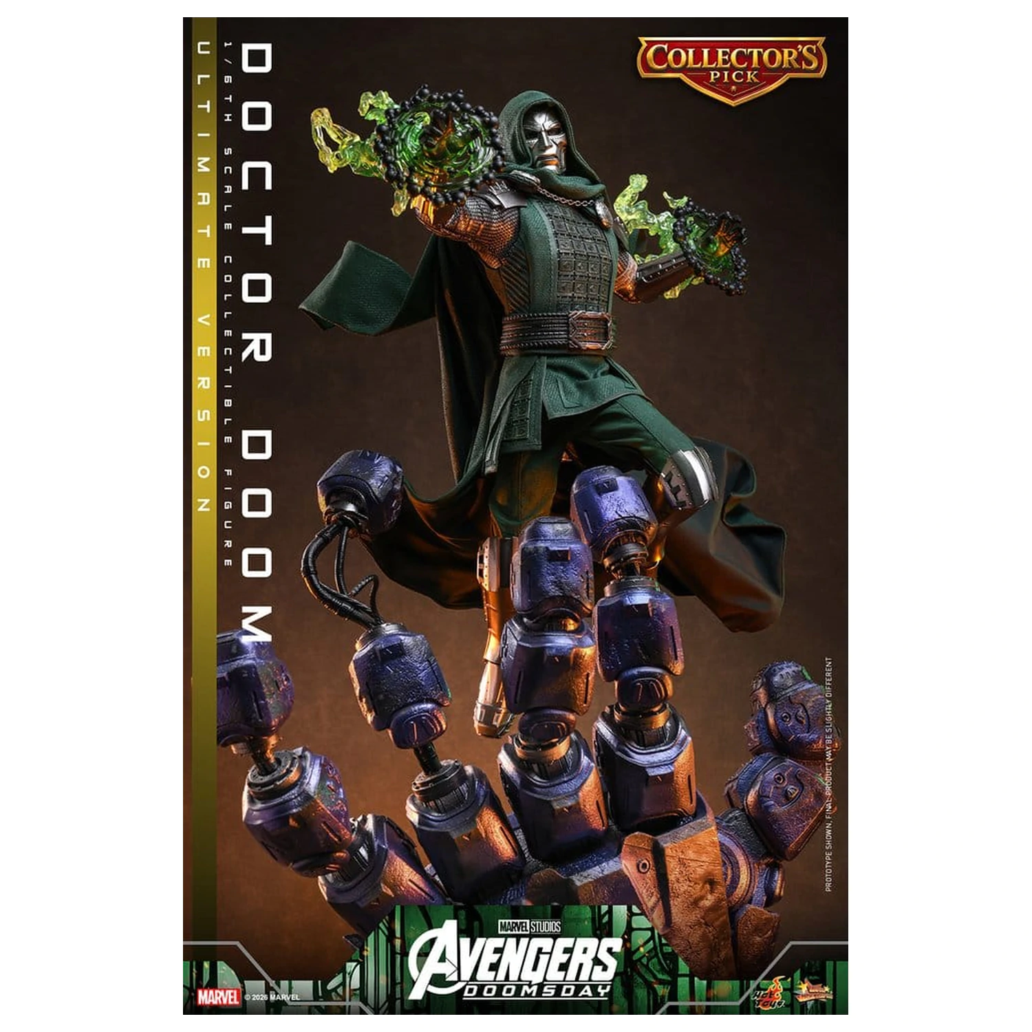 Avengers: Doomsday Film Meisterstück Action-Figur 1/6 Doctor Doom (Ultimate Version) 31 cm Produktfoto