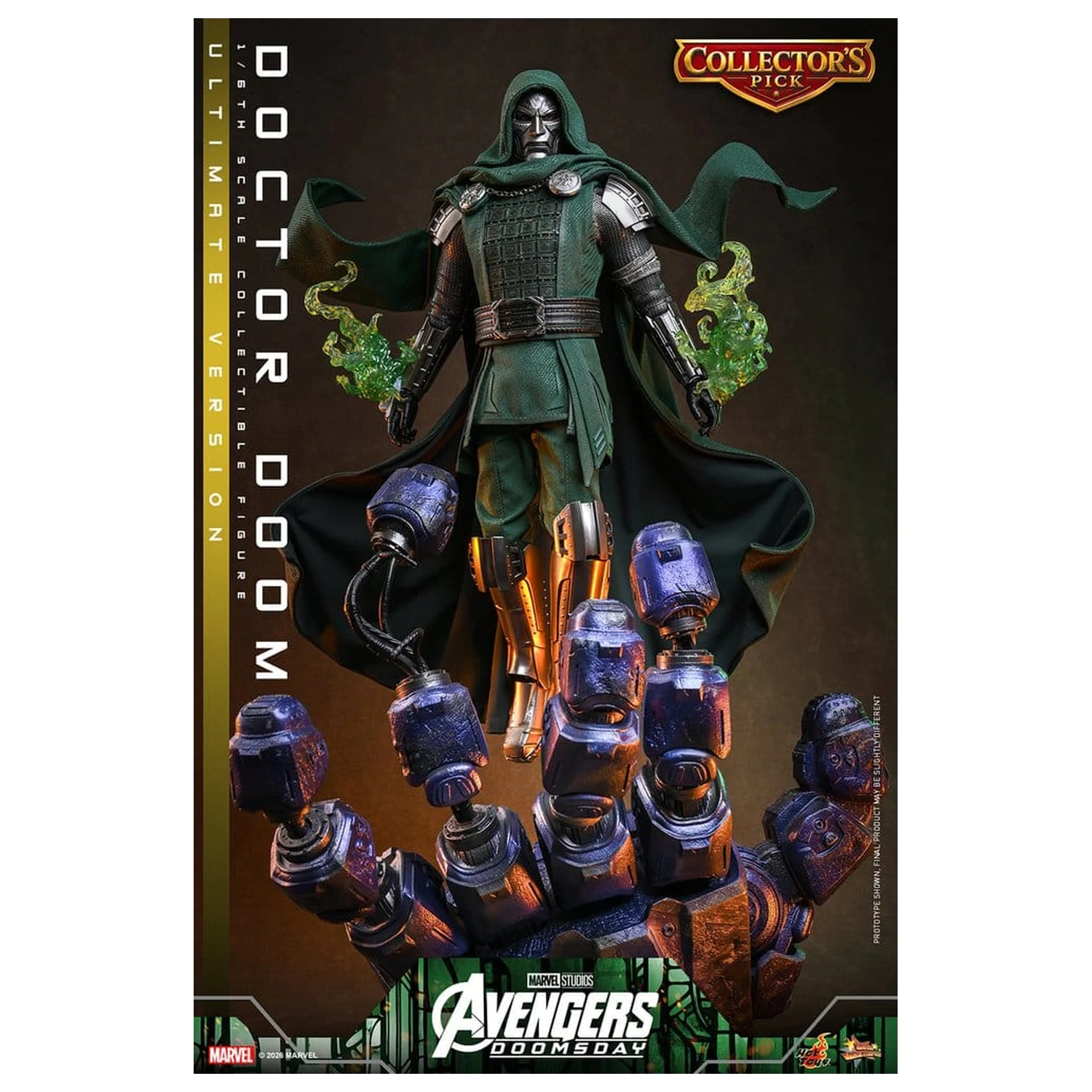 Avengers: Doomsday Film Meisterstück Action-Figur 1/6 Doctor Doom (Ultimate Version) 31 cm Produktfoto