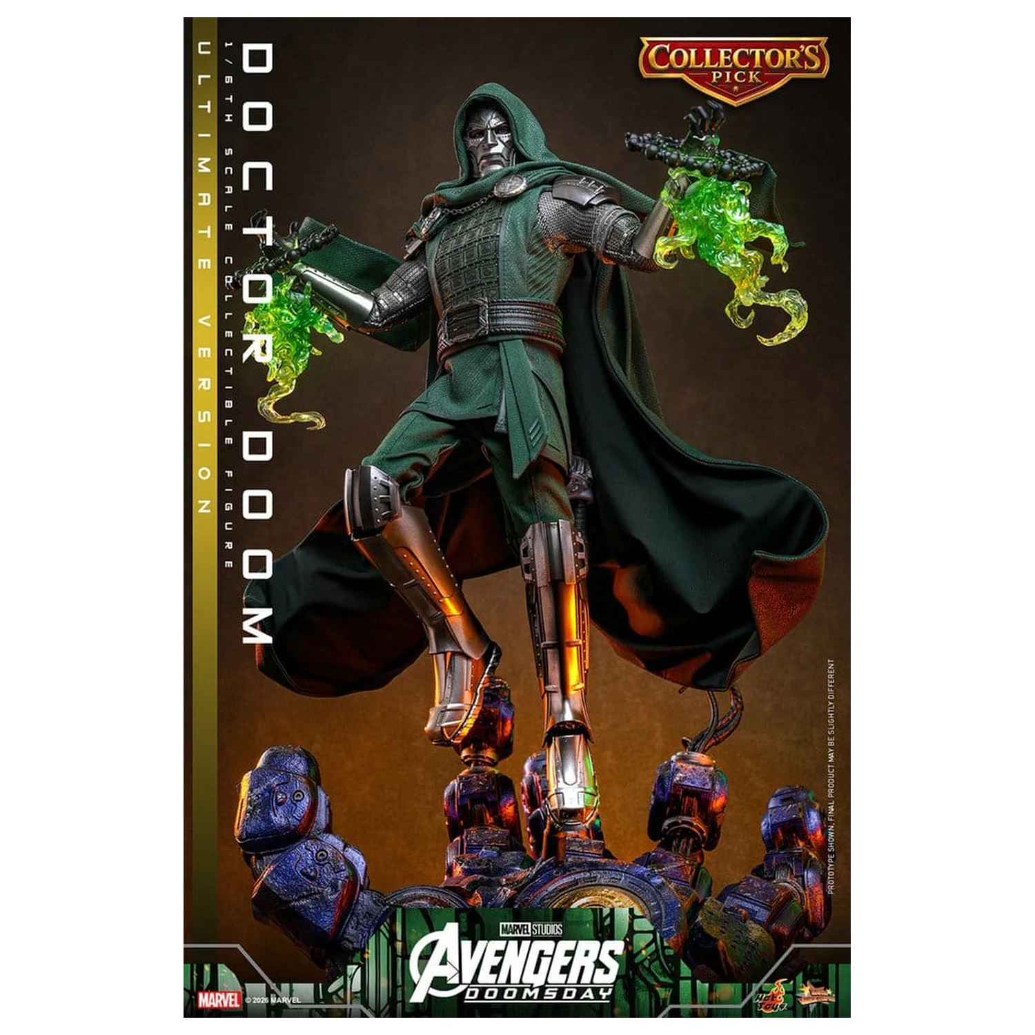 Avengers: Doomsday Film Meisterstück Action-Figur 1/6 Doctor Doom (Ultimate Version) 31 cm Produktfoto
