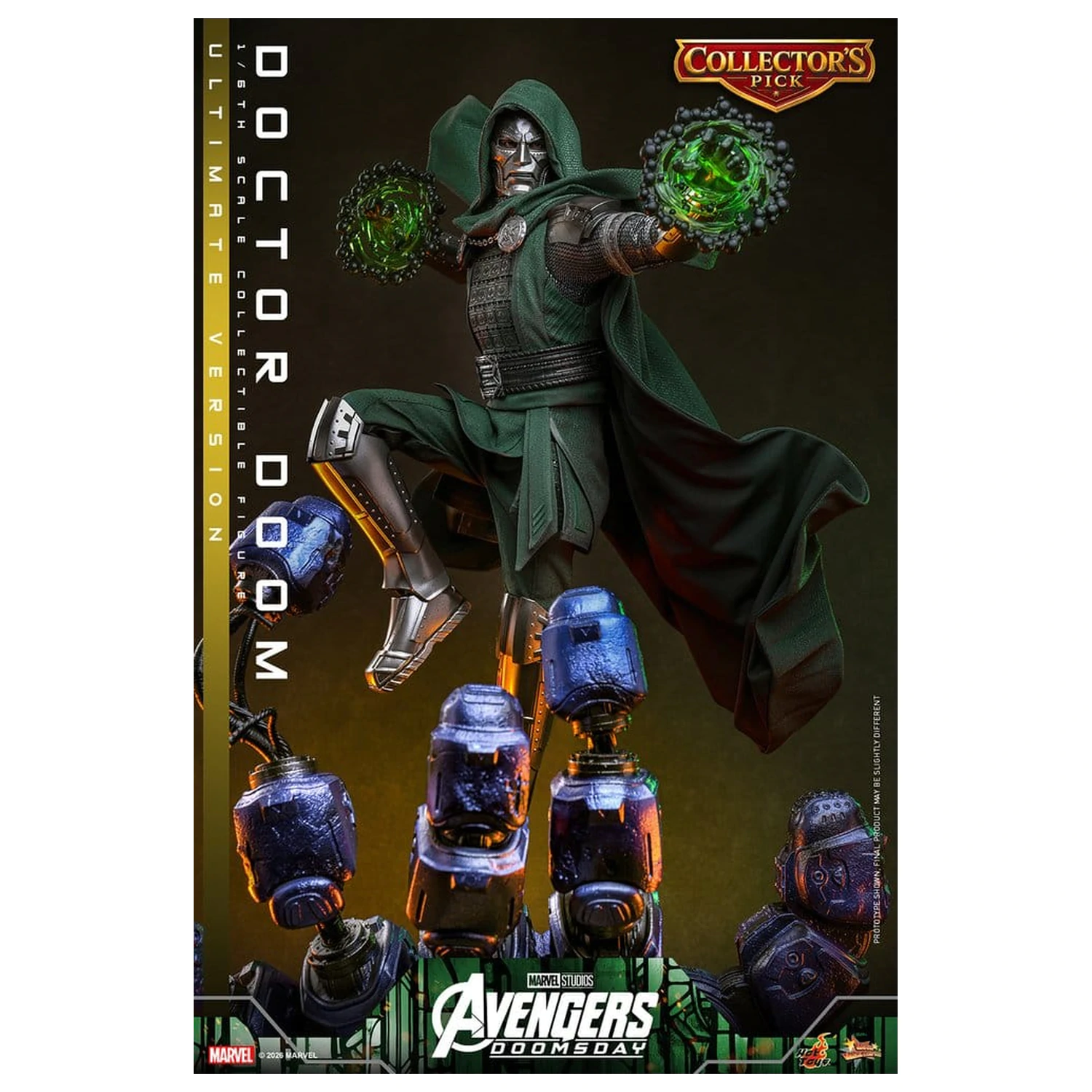 Avengers: Doomsday Film Meisterstück Action-Figur 1/6 Doctor Doom (Ultimate Version) 31 cm Produktfoto
