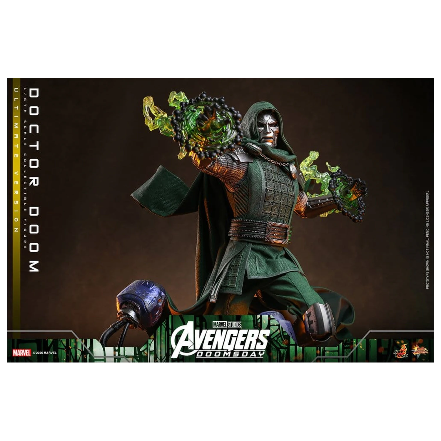 Avengers: Doomsday Film Meisterstück Action-Figur 1/6 Doctor Doom (Ultimate Version) 31 cm Produktfoto