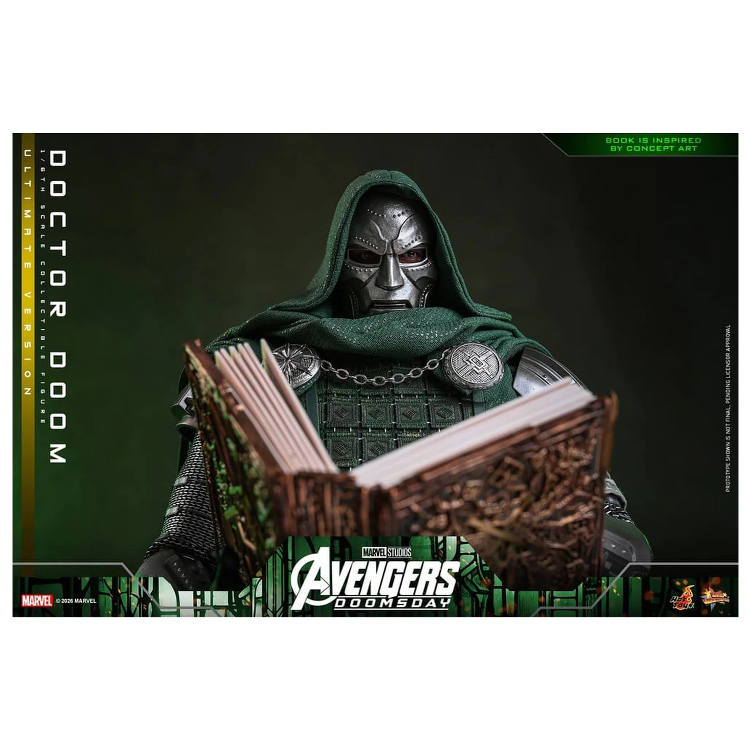 Avengers: Doomsday Film Meisterstück Action-Figur 1/6 Doctor Doom (Ultimate Version) 31 cm Produktfoto
