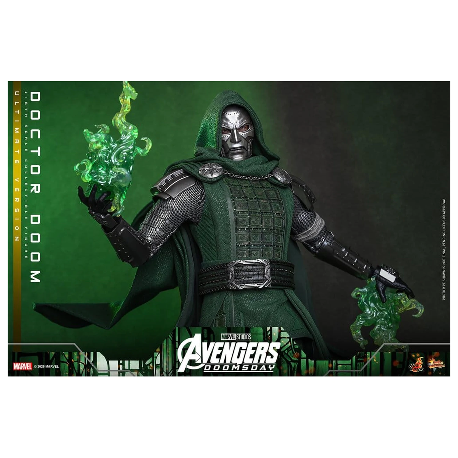 Avengers: Doomsday Film Meisterstück Action-Figur 1/6 Doctor Doom (Ultimate Version) 31 cm Produktfoto