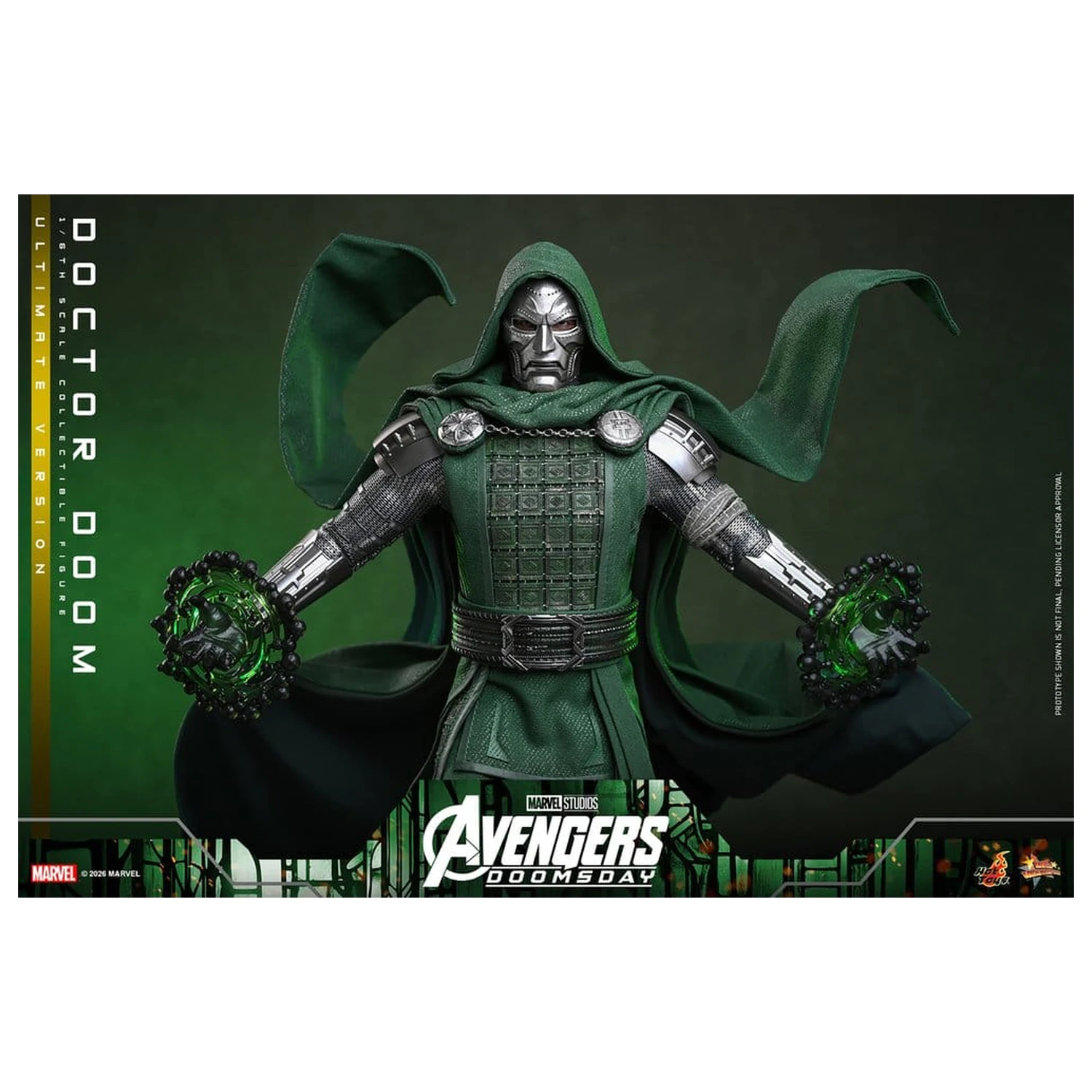 Avengers: Doomsday Film Meisterstück Action-Figur 1/6 Doctor Doom (Ultimate Version) 31 cm Produktfoto