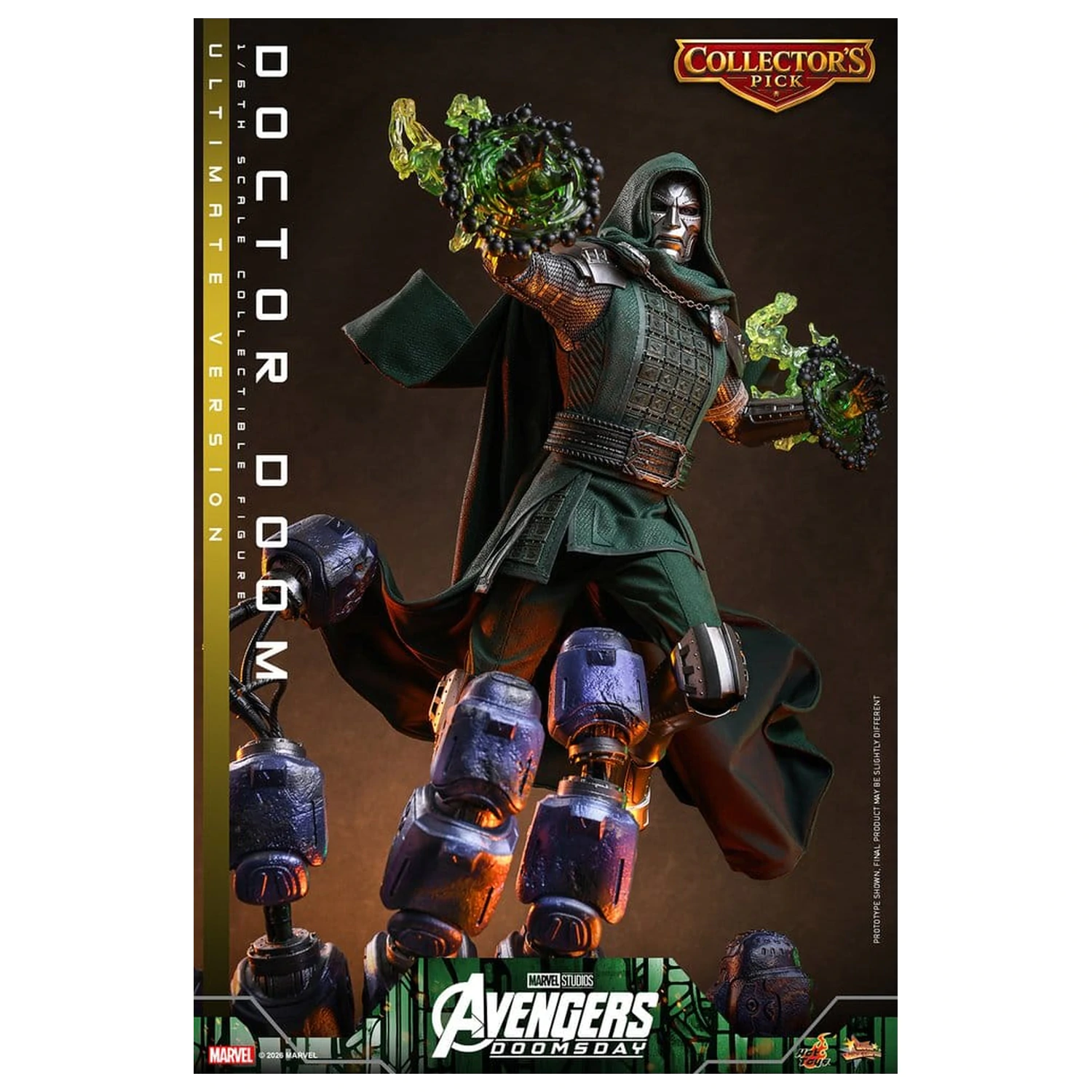 Avengers: Doomsday Film Meisterstück Action-Figur 1/6 Doctor Doom (Ultimate Version) 31 cm Produktfoto