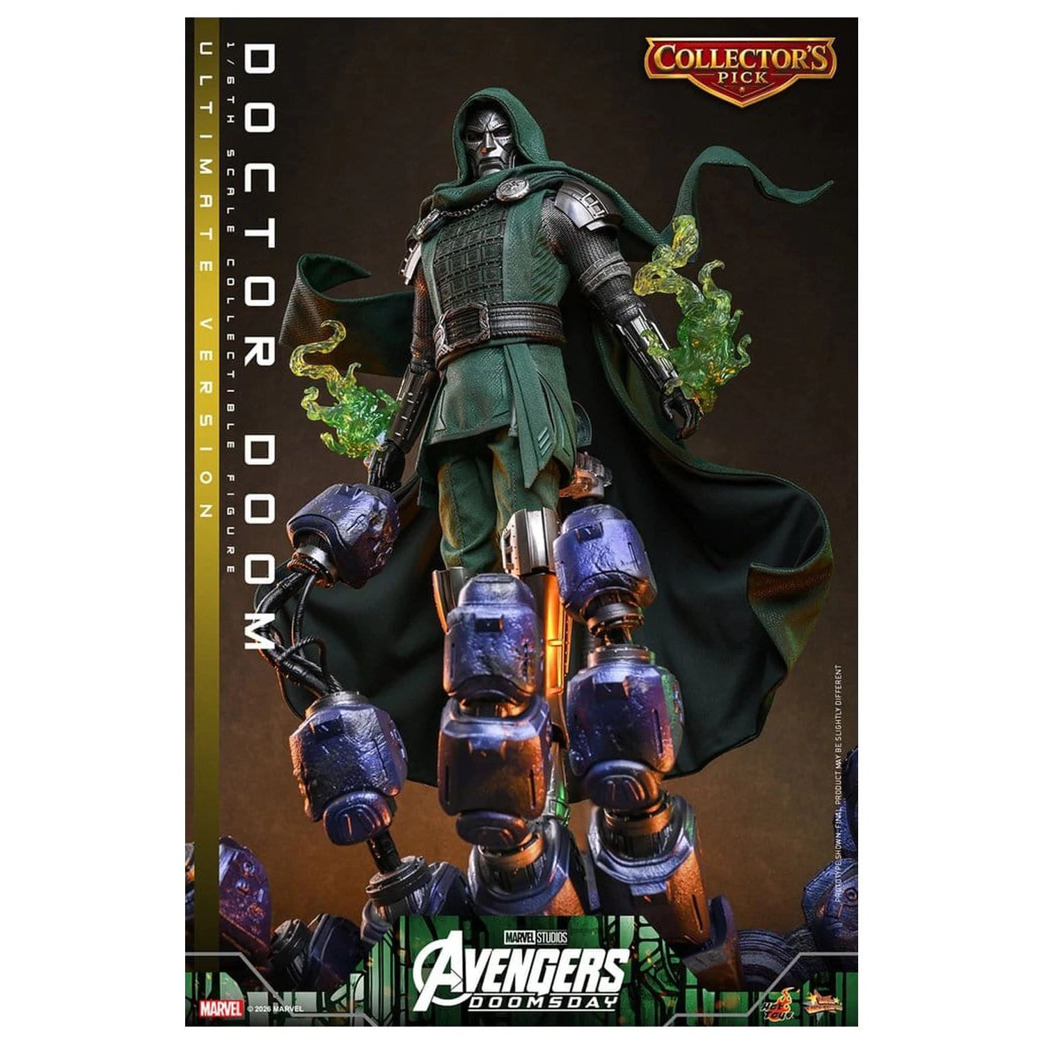 Avengers: Doomsday Film Meisterstück Action-Figur 1/6 Doctor Doom (Ultimate Version) 31 cm Produktfoto