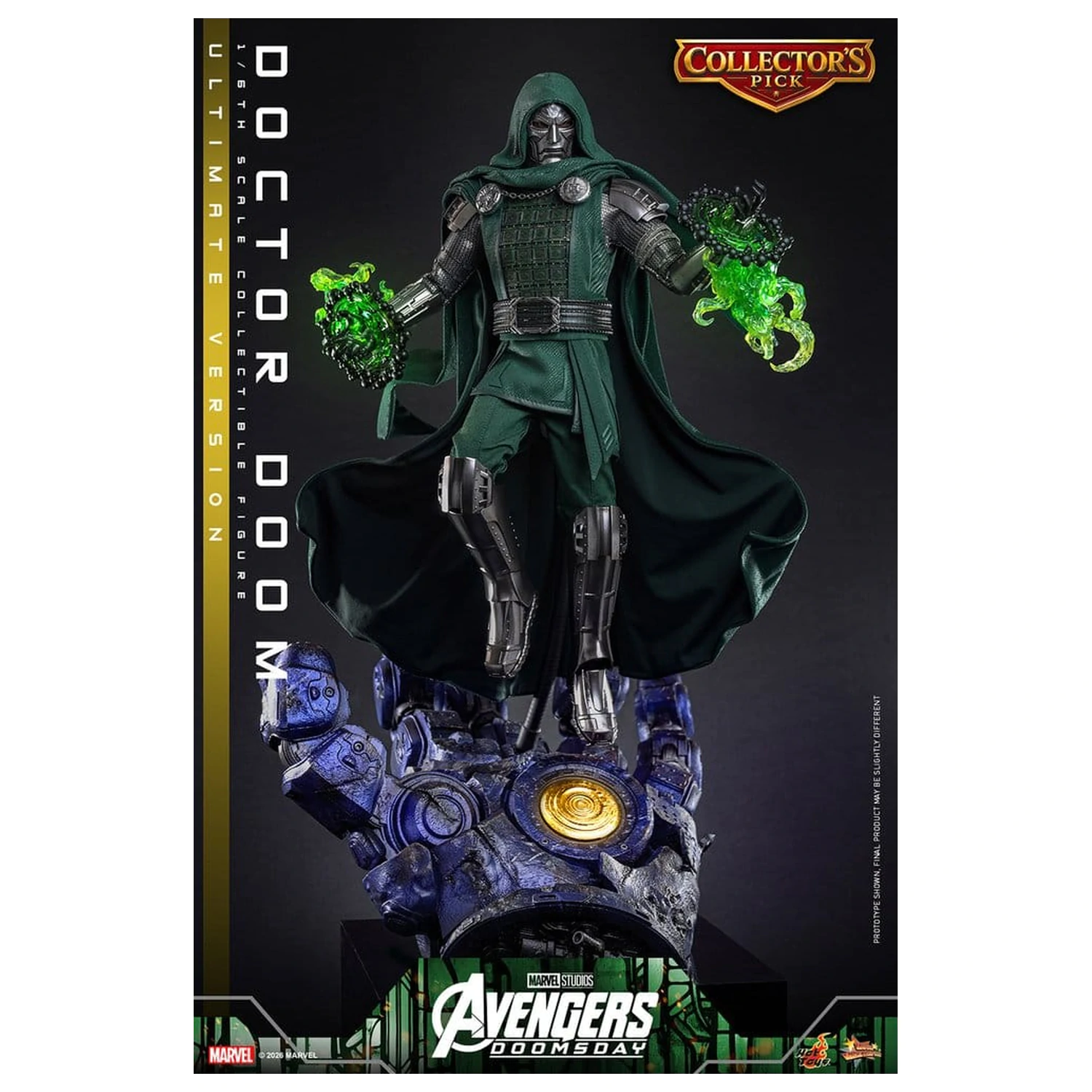 Avengers: Doomsday Film Meisterstück Action-Figur 1/6 Doctor Doom (Ultimate Version) 31 cm Produktfoto