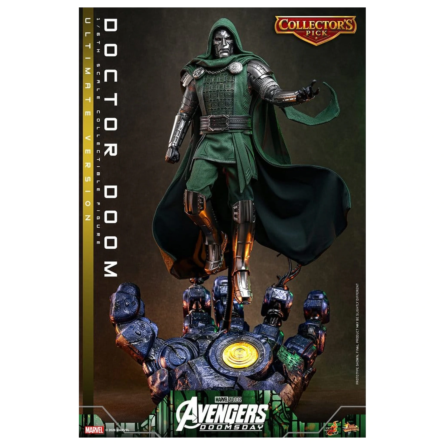 Avengers: Doomsday Film Meisterstück Action-Figur 1/6 Doctor Doom (Ultimate Version) 31 cm Produktfoto