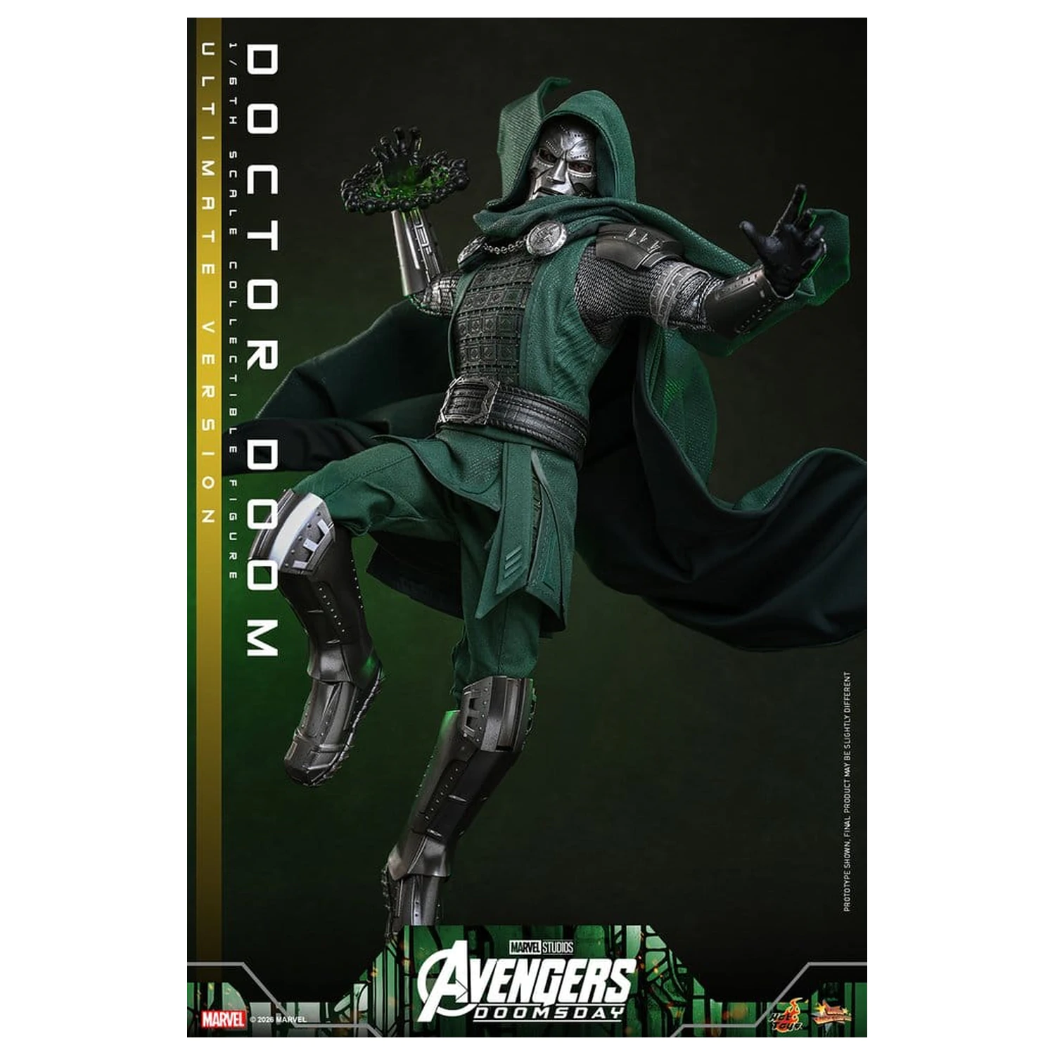 Avengers: Doomsday Film Meisterstück Action-Figur 1/6 Doctor Doom (Ultimate Version) 31 cm Produktfoto