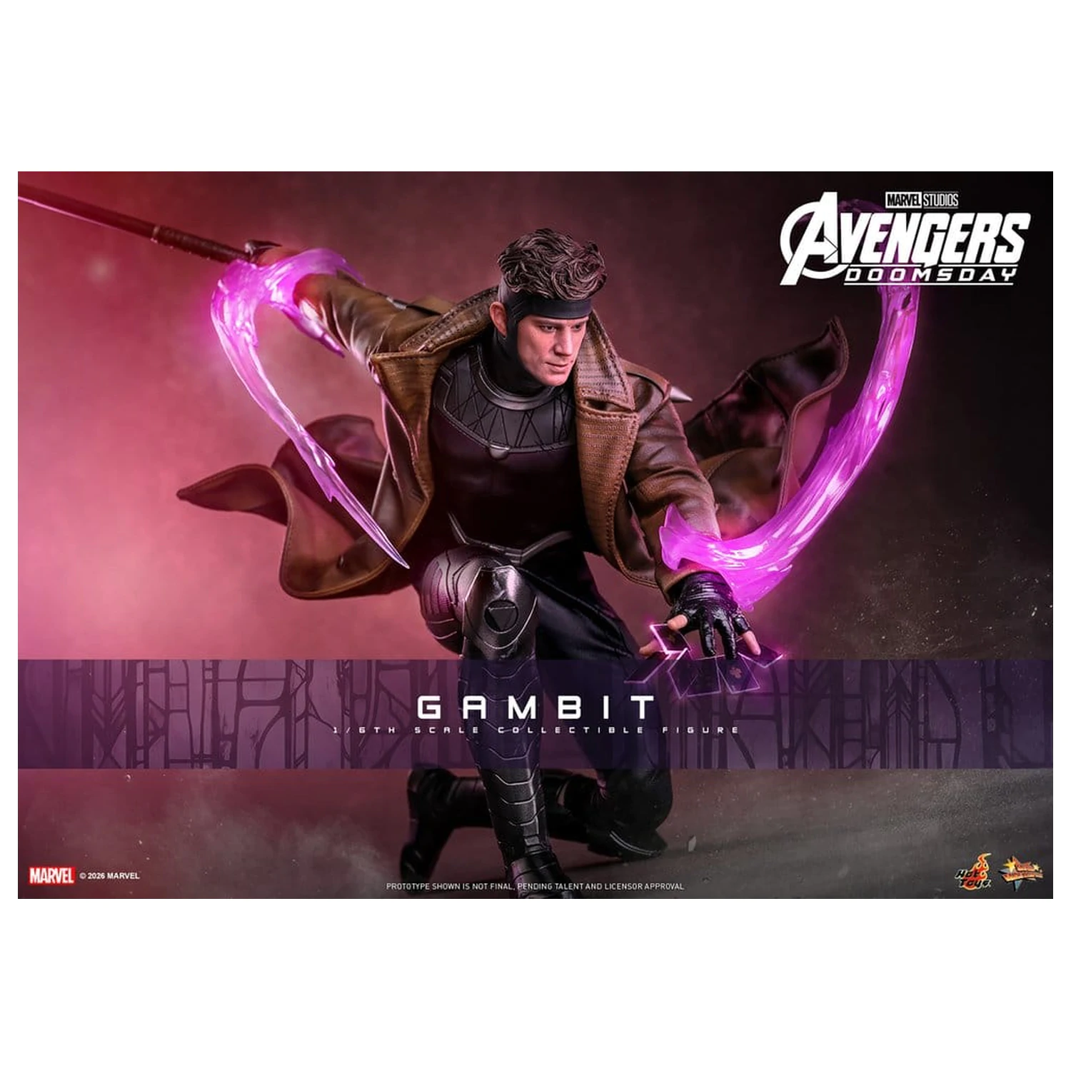 Avengers: Doomsday Film Meisterwerk Action-Figur 1/6 Gambit 31 cm Produktfoto