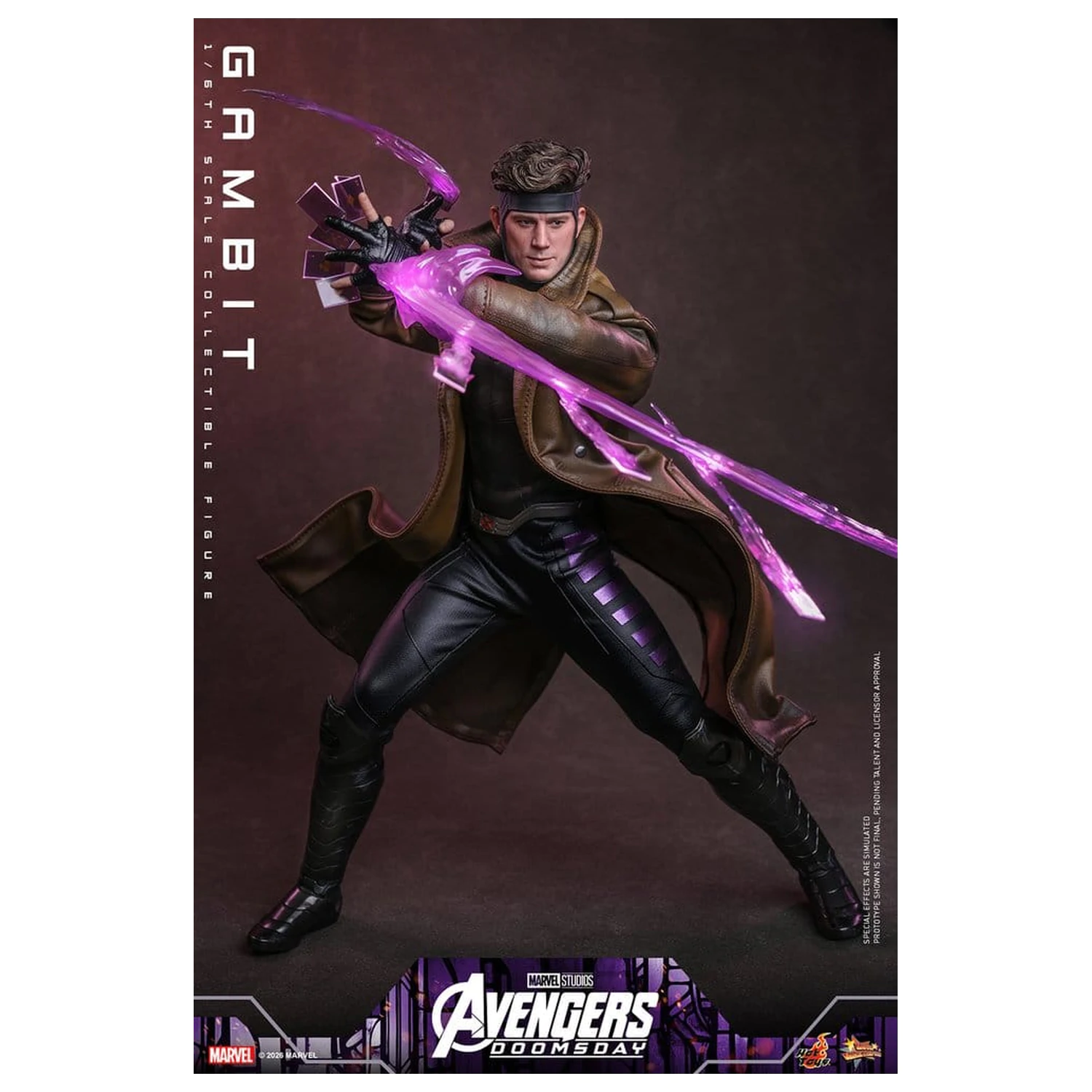 Avengers: Doomsday Film Meisterwerk Action-Figur 1/6 Gambit 31 cm Produktfoto