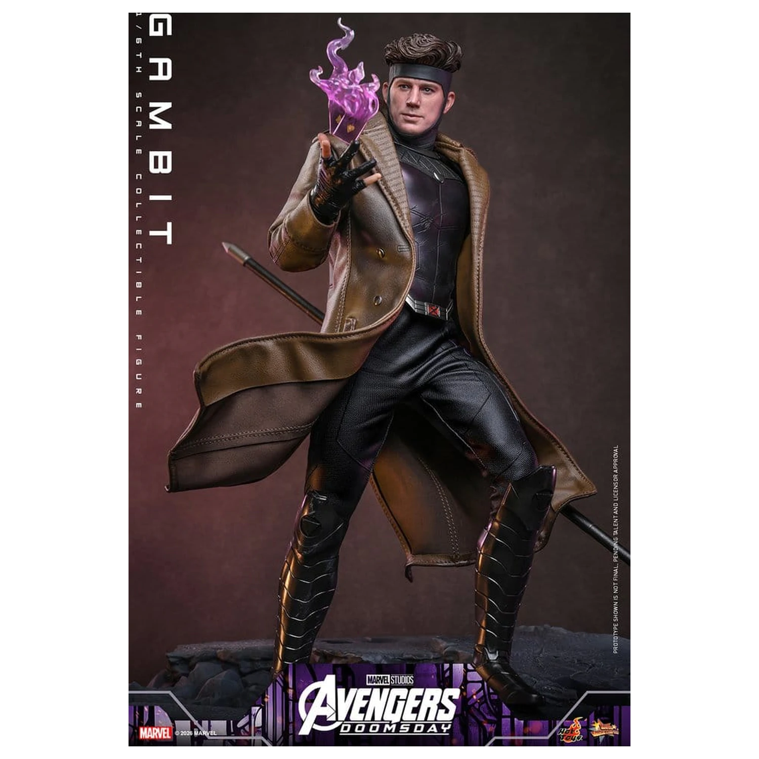 Avengers: Doomsday Film Meisterwerk Action-Figur 1/6 Gambit 31 cm Produktfoto