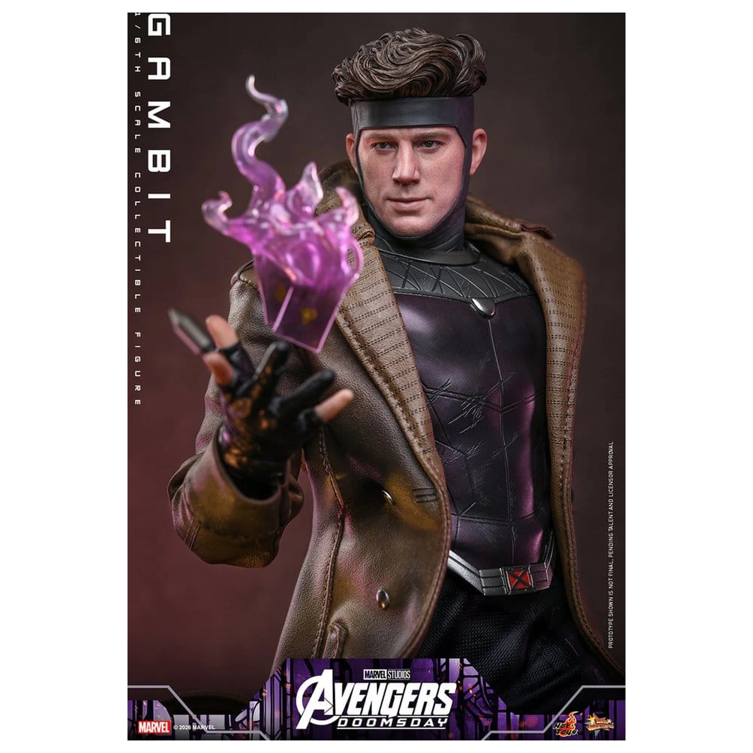 Avengers: Doomsday Film Meisterwerk Action-Figur 1/6 Gambit 31 cm Produktfoto
