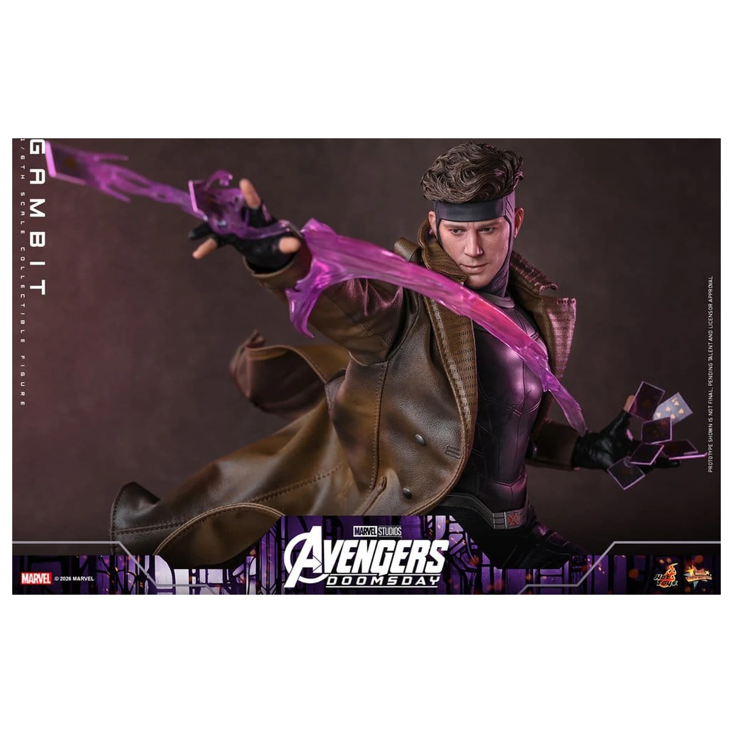 Avengers: Doomsday Film Meisterwerk Action-Figur 1/6 Gambit 31 cm Produktfoto