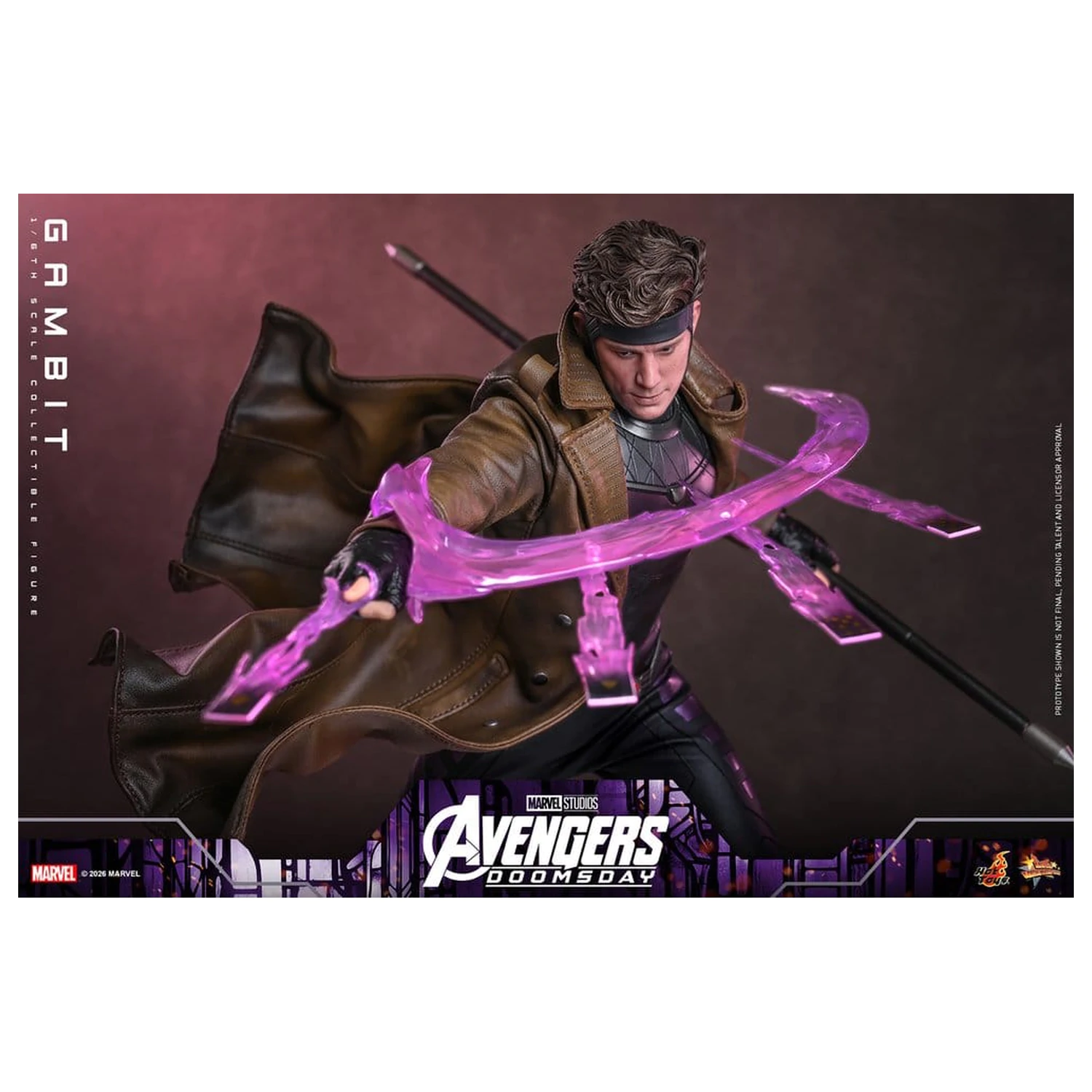Avengers: Doomsday Film Meisterwerk Action-Figur 1/6 Gambit 31 cm Produktfoto