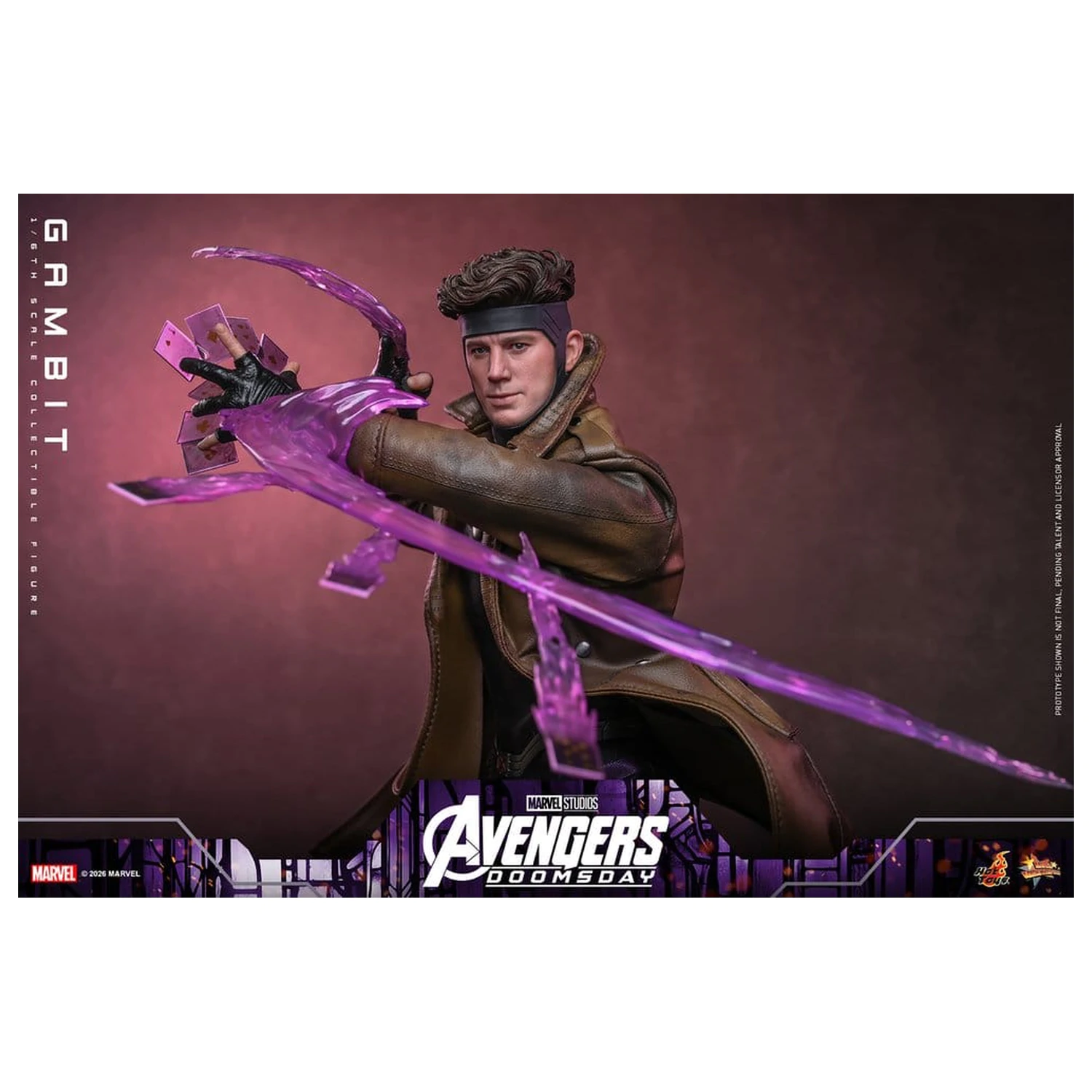 Avengers: Doomsday Film Meisterwerk Action-Figur 1/6 Gambit 31 cm Produktfoto