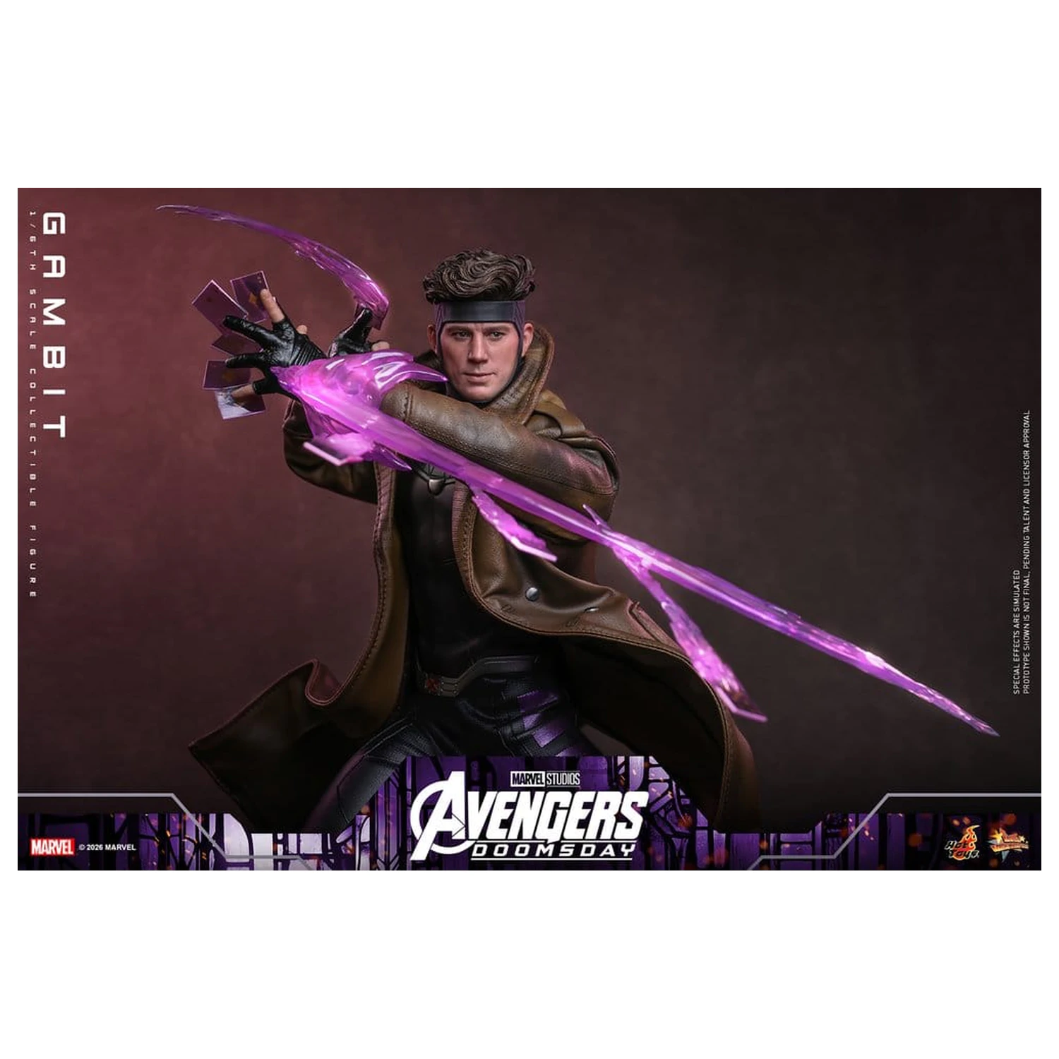 Avengers: Doomsday Film Meisterwerk Action-Figur 1/6 Gambit 31 cm Produktfoto