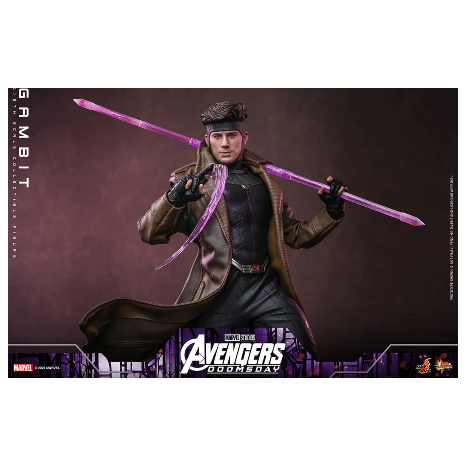 Avengers: Doomsday Film Meisterwerk Action-Figur 1/6 Gambit 31 cm Produktfoto