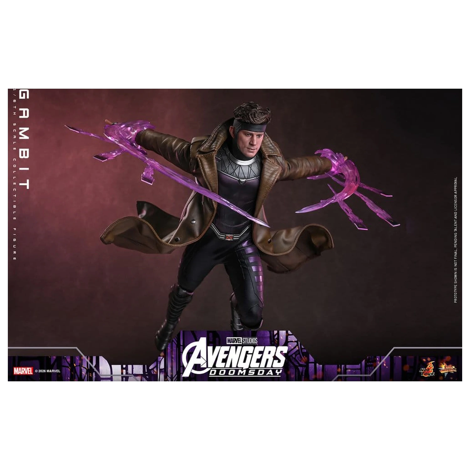 Avengers: Doomsday Film Meisterwerk Action-Figur 1/6 Gambit 31 cm Produktfoto