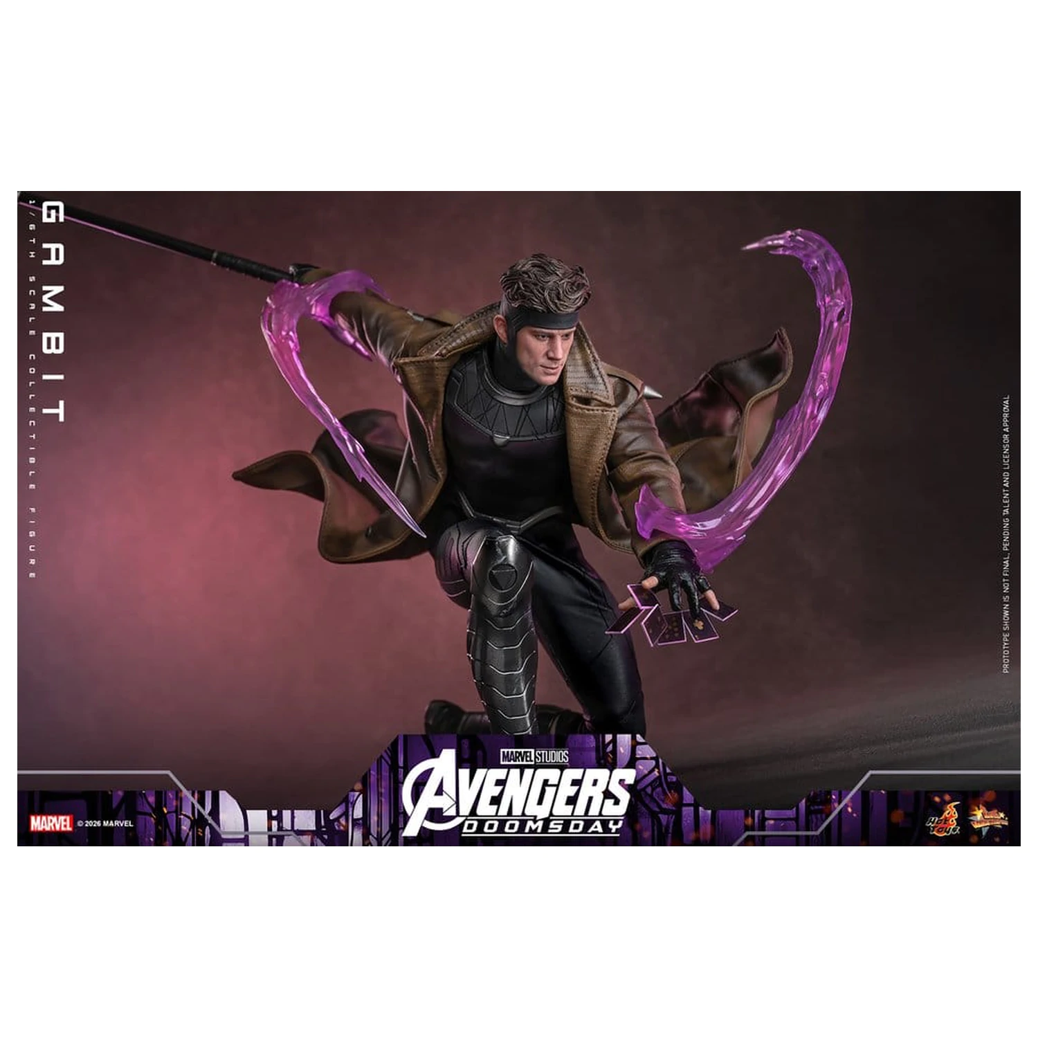 Avengers: Doomsday Film Meisterwerk Action-Figur 1/6 Gambit 31 cm Produktfoto