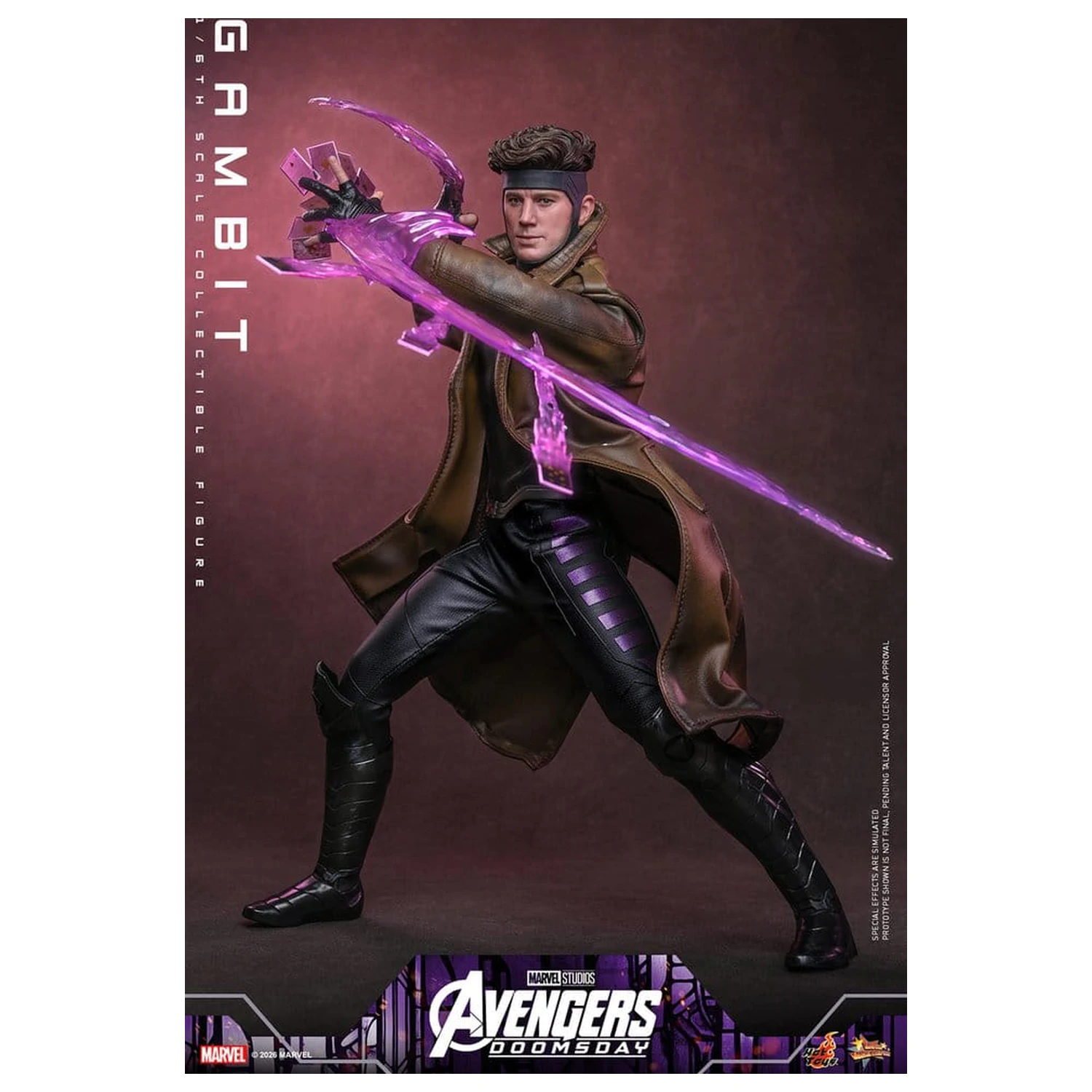 Avengers: Doomsday Film Meisterwerk Action-Figur 1/6 Gambit 31 cm Produktfoto