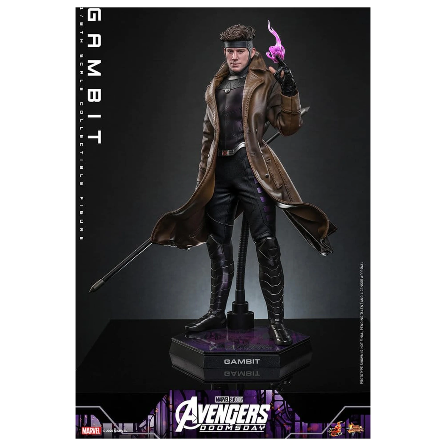 Avengers: Doomsday Film Meisterwerk Action-Figur 1/6 Gambit 31 cm Produktfoto