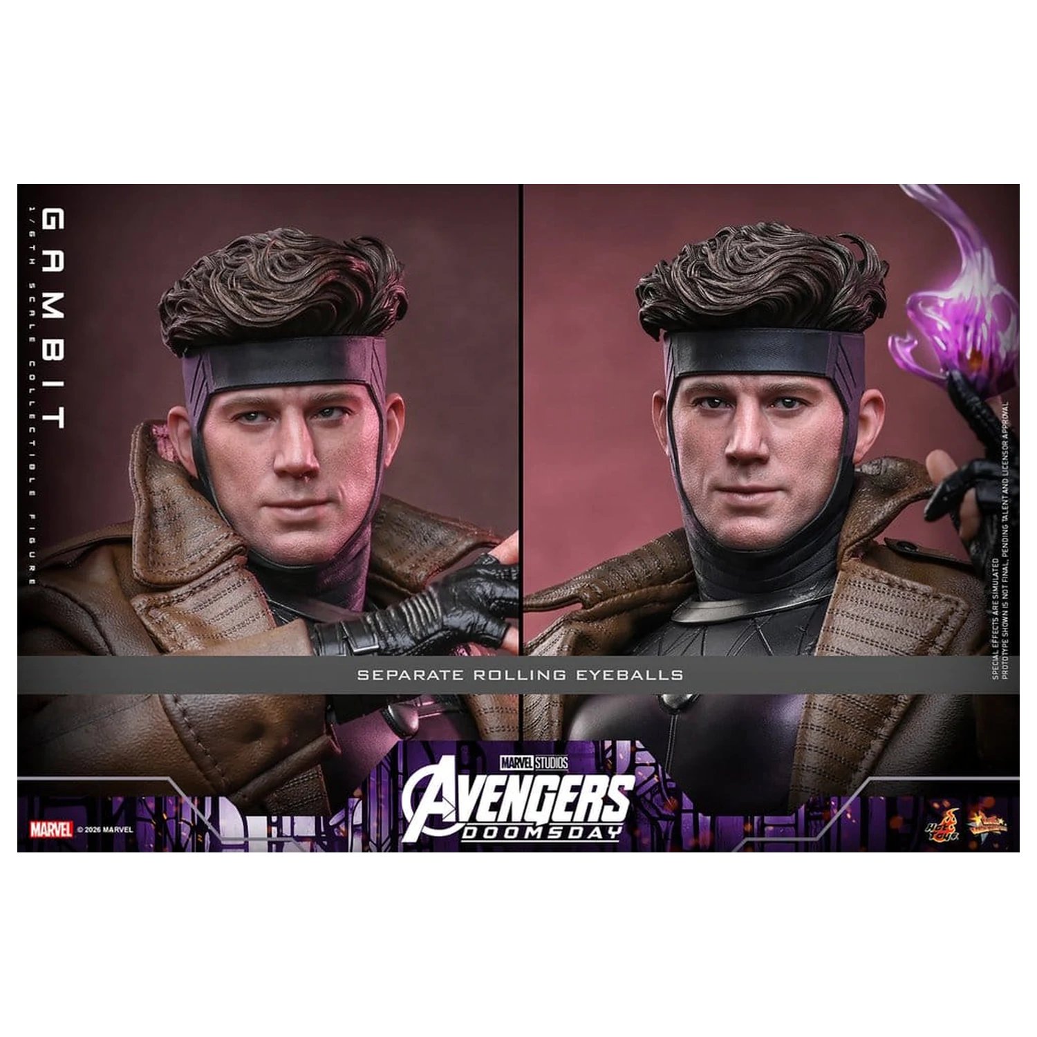 Avengers: Doomsday Film Meisterwerk Action-Figur 1/6 Gambit 31 cm Produktfoto