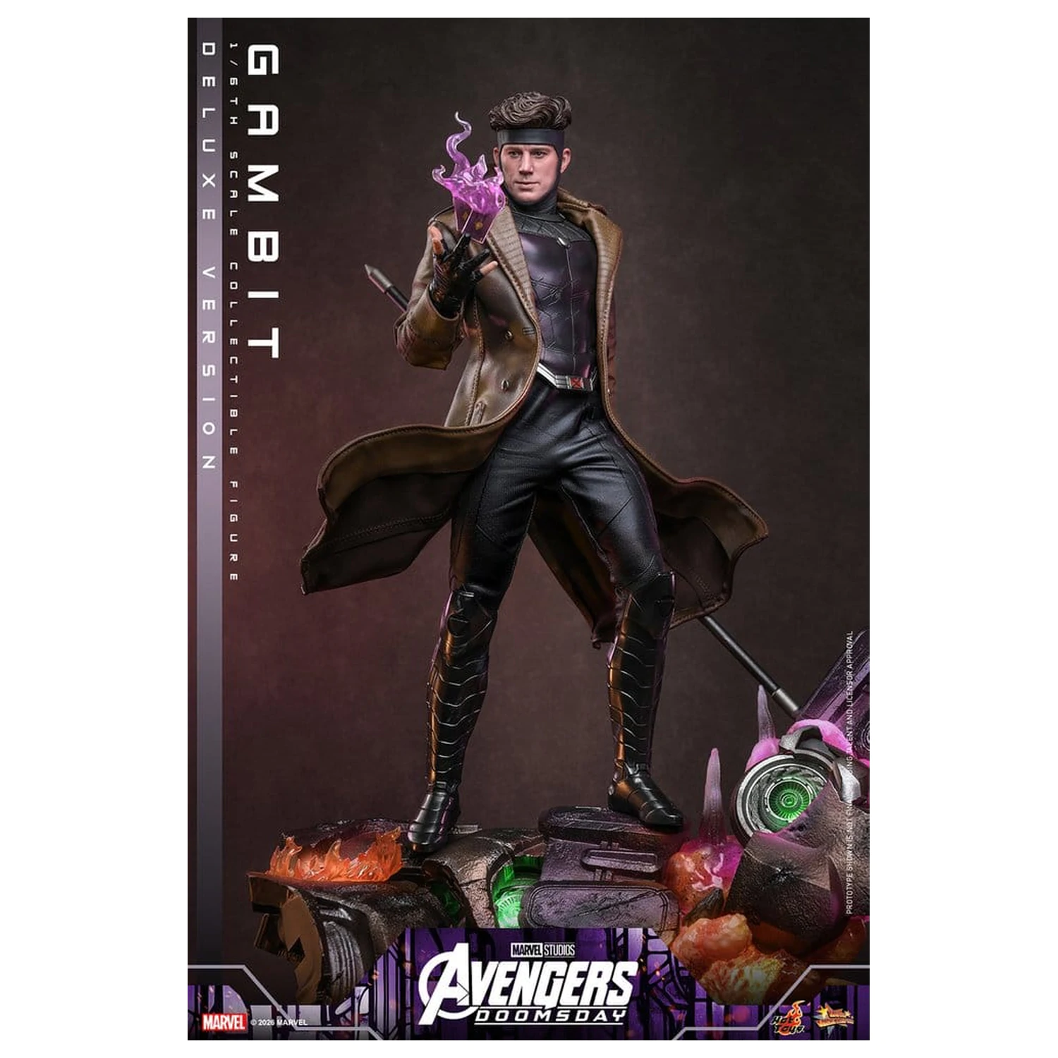 Avengers: Doomsday Film Meisterwerk Action Figur 1/6 Gambit (Deluxe Version) 31 cm Produktfoto