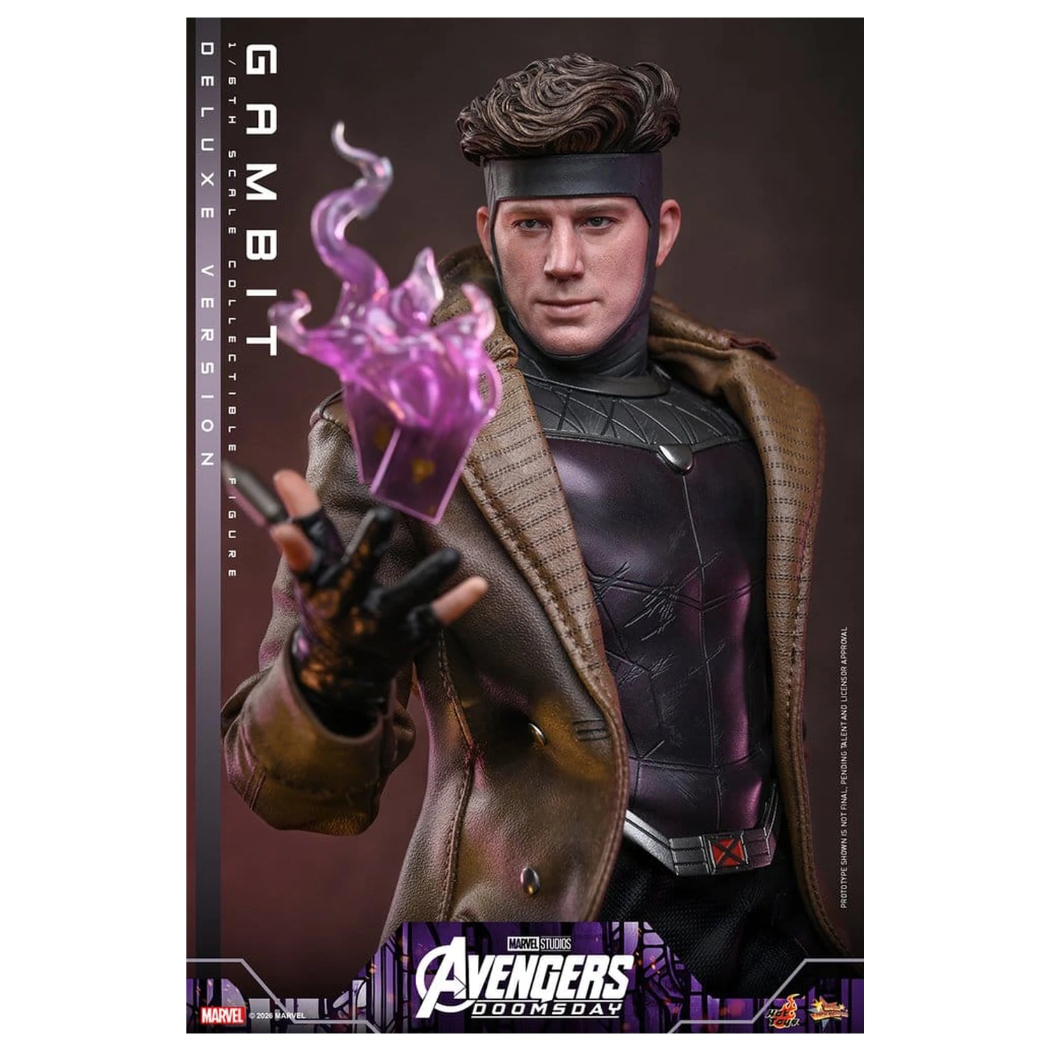 Avengers: Doomsday Film Meisterwerk Action Figur 1/6 Gambit (Deluxe Version) 31 cm Produktfoto
