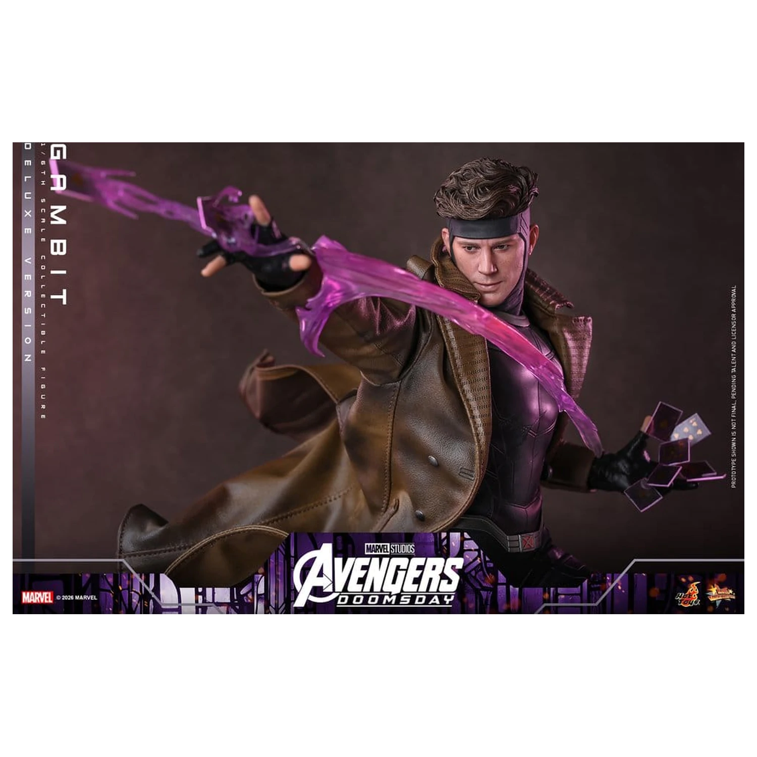 Avengers: Doomsday Film Meisterwerk Action Figur 1/6 Gambit (Deluxe Version) 31 cm Produktfoto