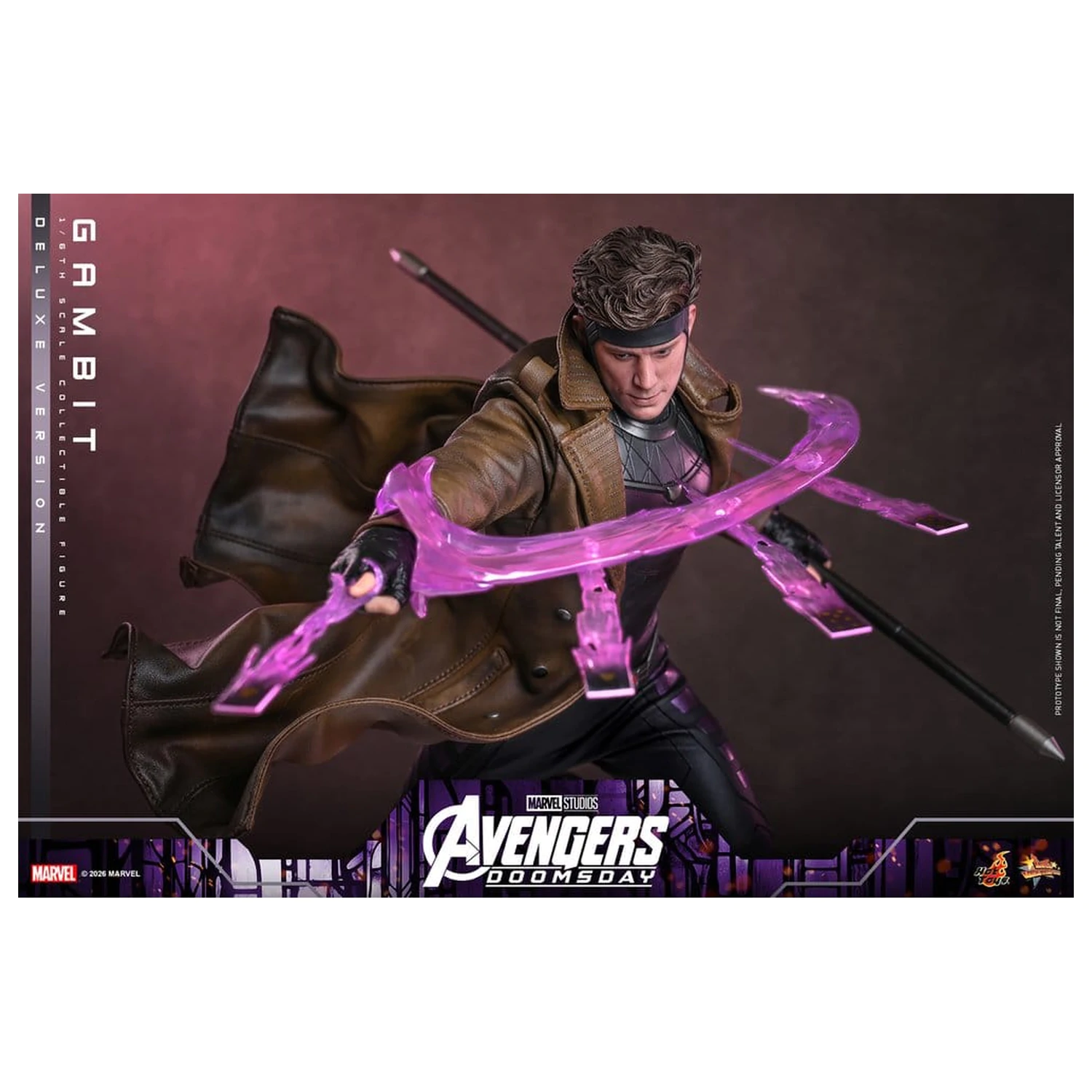 Avengers: Doomsday Film Meisterwerk Action Figur 1/6 Gambit (Deluxe Version) 31 cm Produktfoto