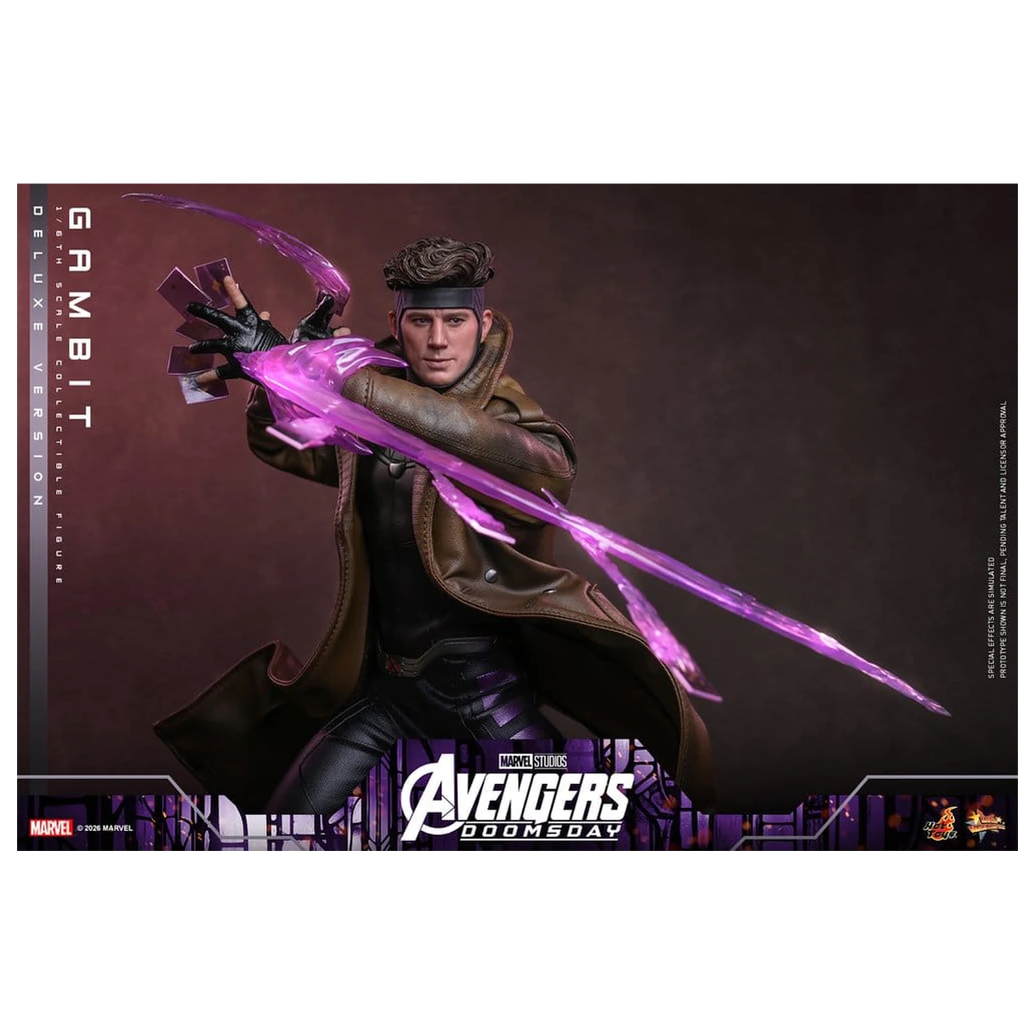Avengers: Doomsday Film Meisterwerk Action Figur 1/6 Gambit (Deluxe Version) 31 cm Produktfoto