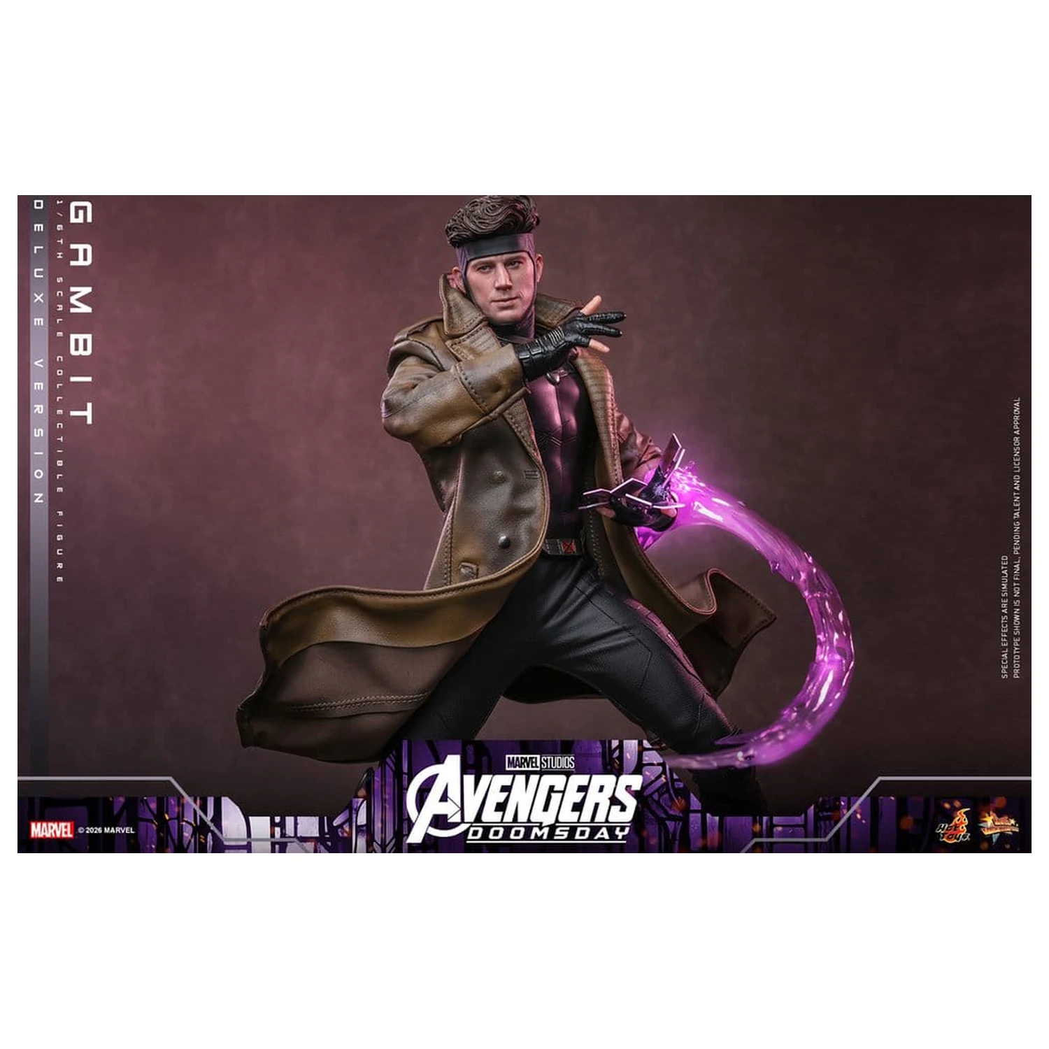 Avengers: Doomsday Film Meisterwerk Action Figur 1/6 Gambit (Deluxe Version) 31 cm Produktfoto