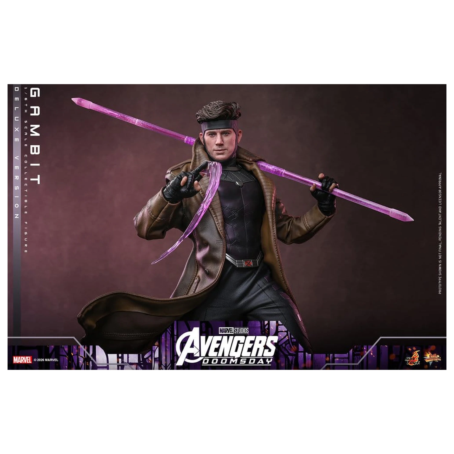 Avengers: Doomsday Film Meisterwerk Action Figur 1/6 Gambit (Deluxe Version) 31 cm Produktfoto