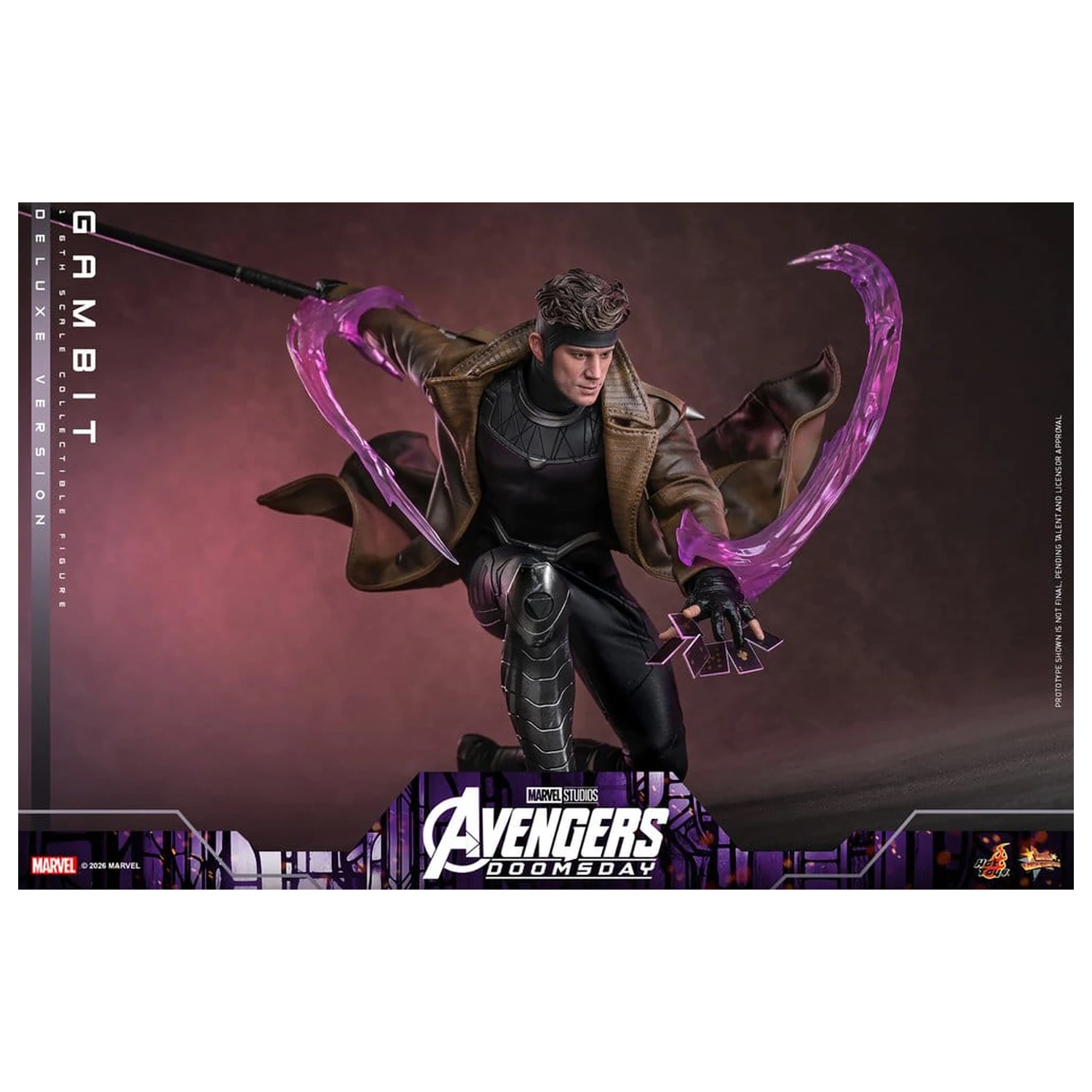Avengers: Doomsday Film Meisterwerk Action Figur 1/6 Gambit (Deluxe Version) 31 cm Produktfoto