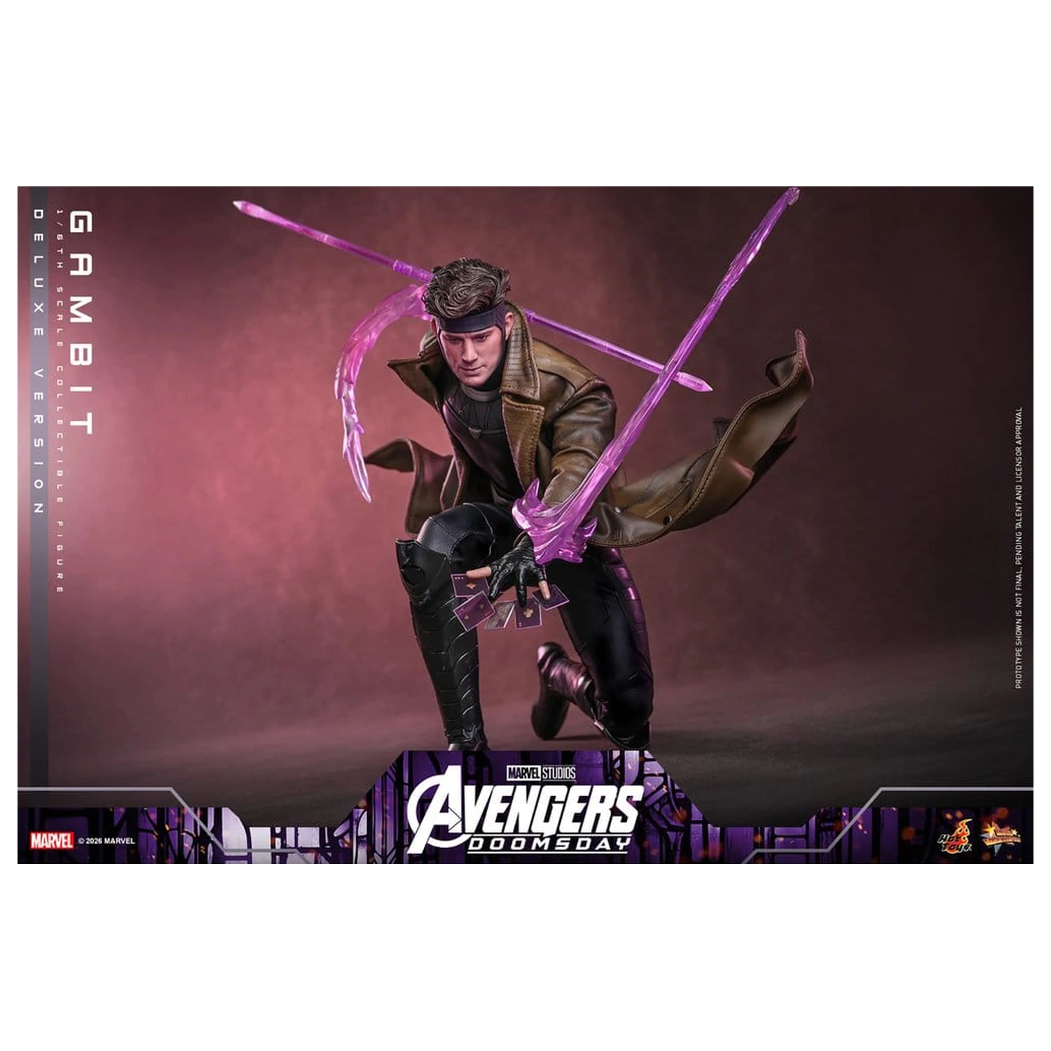Avengers: Doomsday Film Meisterwerk Action Figur 1/6 Gambit (Deluxe Version) 31 cm Produktfoto
