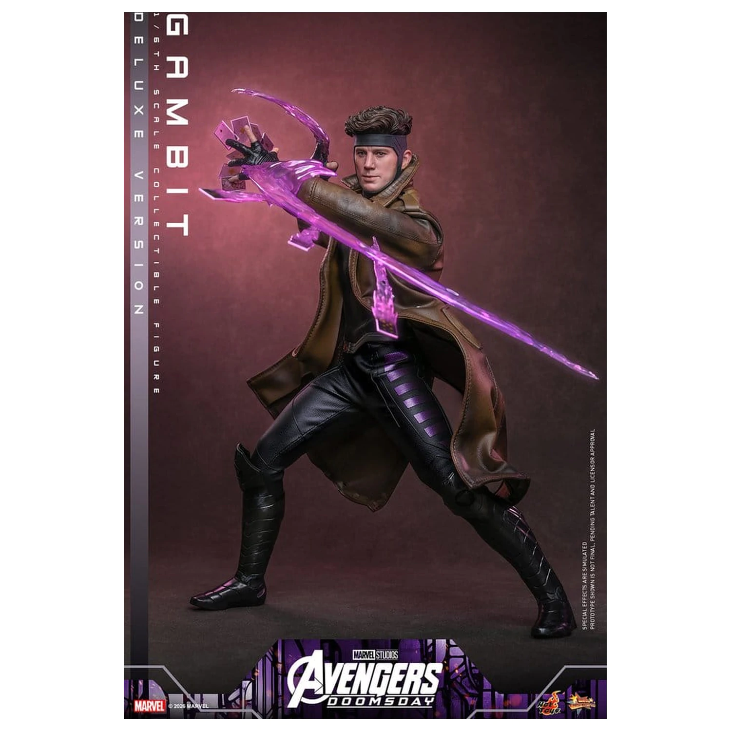 Avengers: Doomsday Film Meisterwerk Action Figur 1/6 Gambit (Deluxe Version) 31 cm Produktfoto