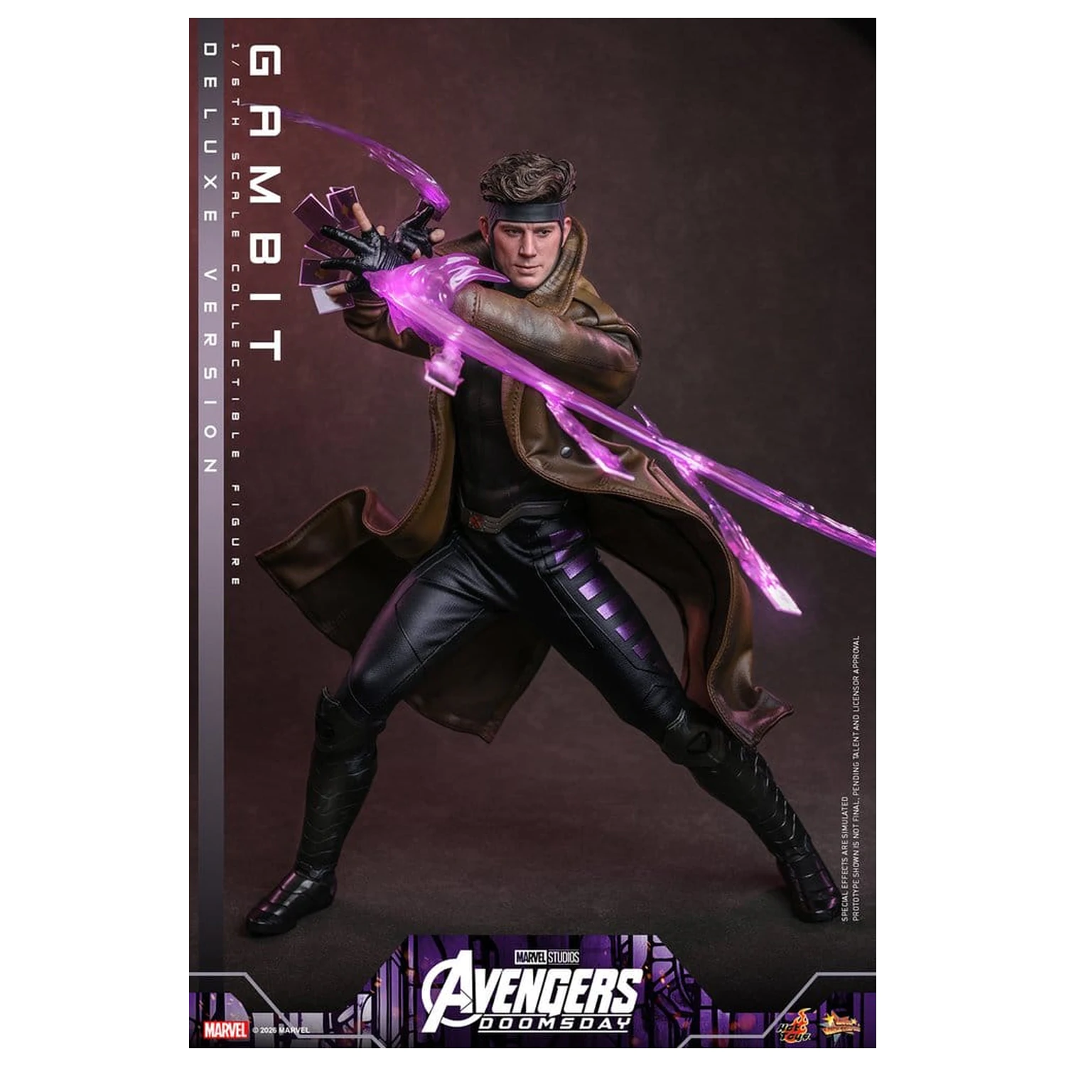 Avengers: Doomsday Film Meisterwerk Action Figur 1/6 Gambit (Deluxe Version) 31 cm Produktfoto
