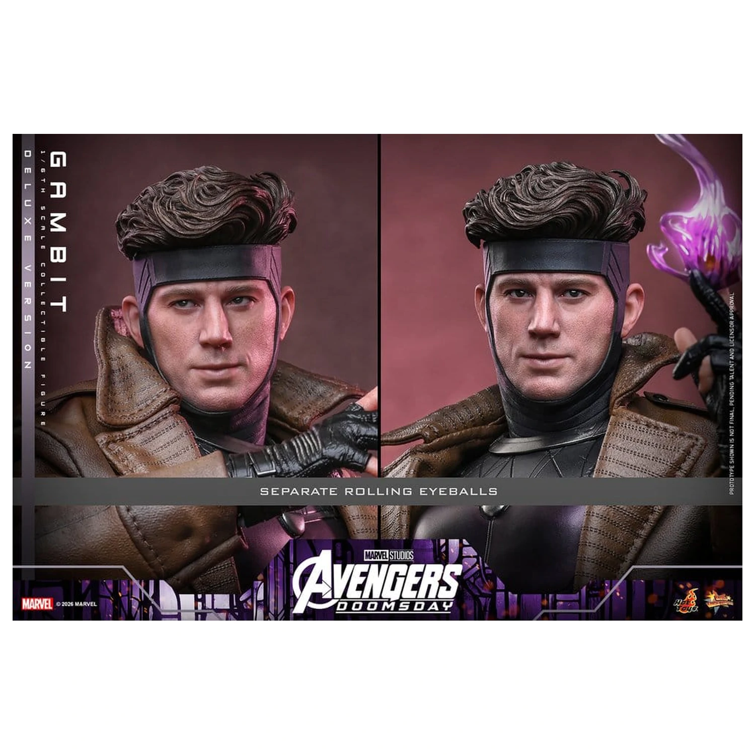 Avengers: Doomsday Film Meisterwerk Action Figur 1/6 Gambit (Deluxe Version) 31 cm Produktfoto