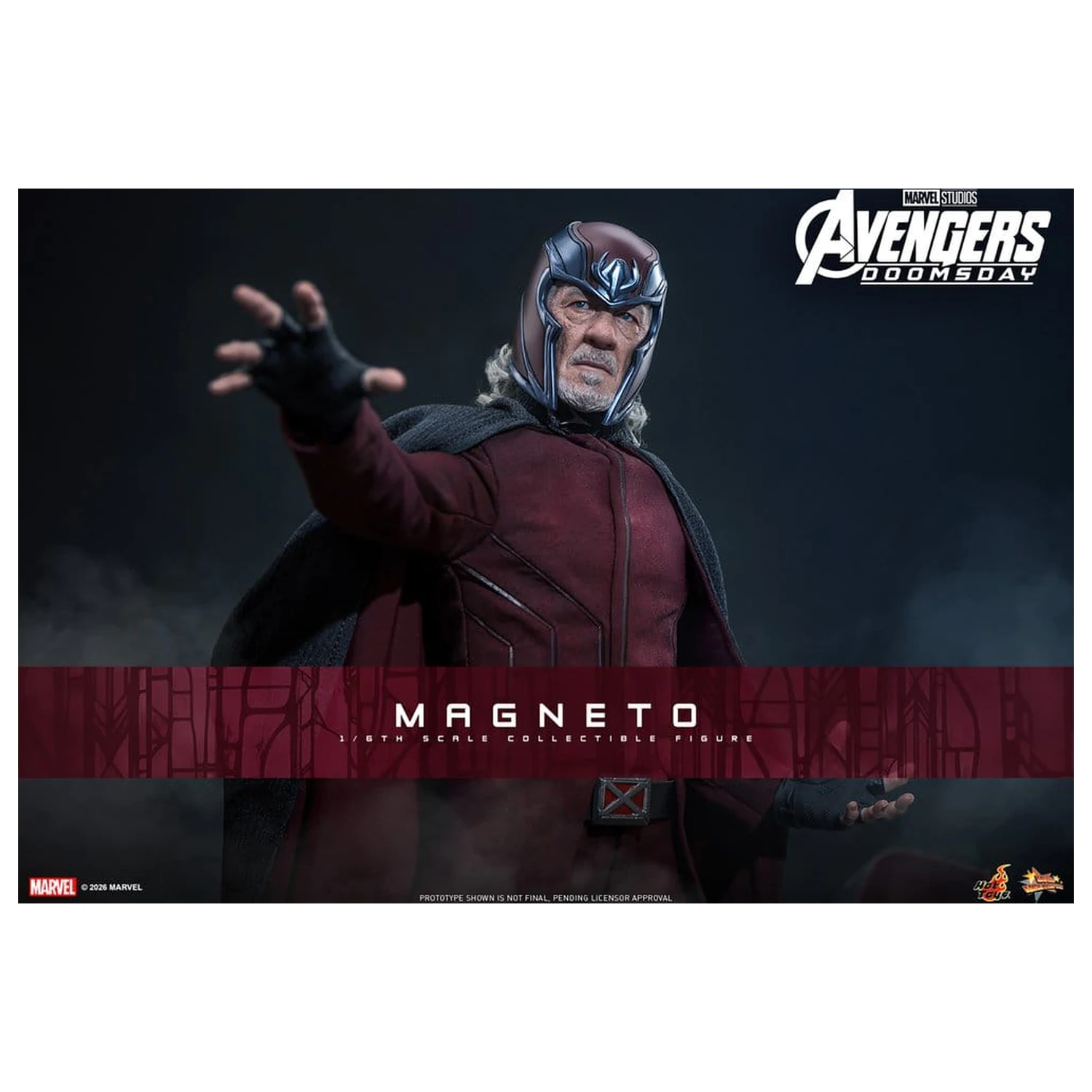 Avengers: Doomsday Film Meisterwerk Action-Figur 1/6 Magneto 30 cm Produktfoto