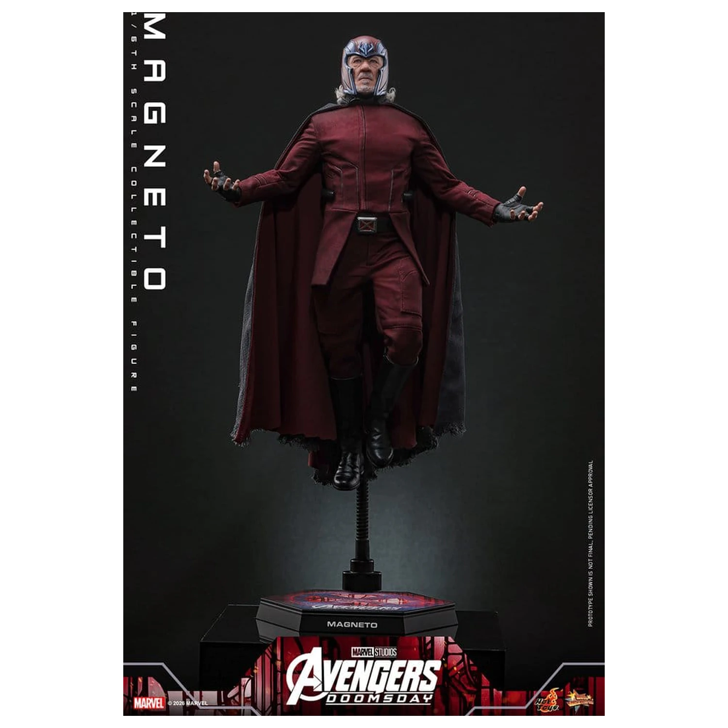 Avengers: Doomsday Film Meisterwerk Action-Figur 1/6 Magneto 30 cm Produktfoto