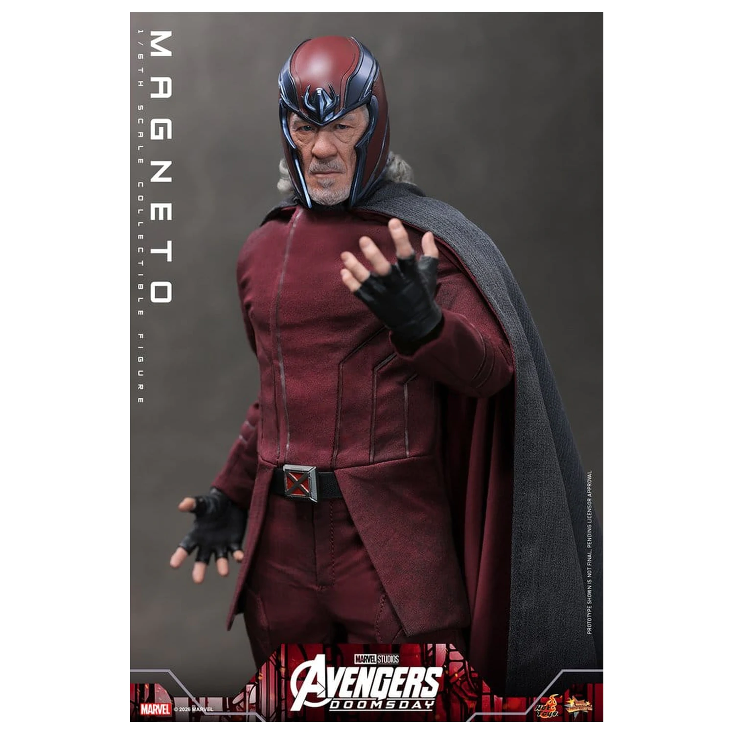 Avengers: Doomsday Film Meisterwerk Action-Figur 1/6 Magneto 30 cm Produktfoto