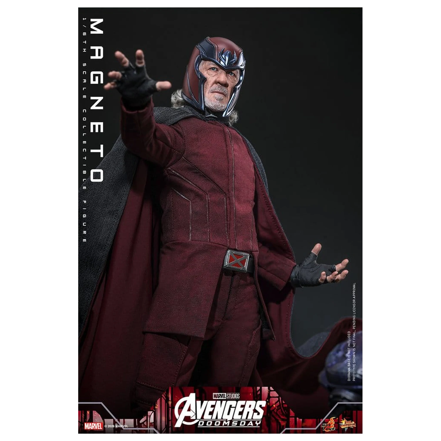 Avengers: Doomsday Film Meisterwerk Action-Figur 1/6 Magneto 30 cm Produktfoto