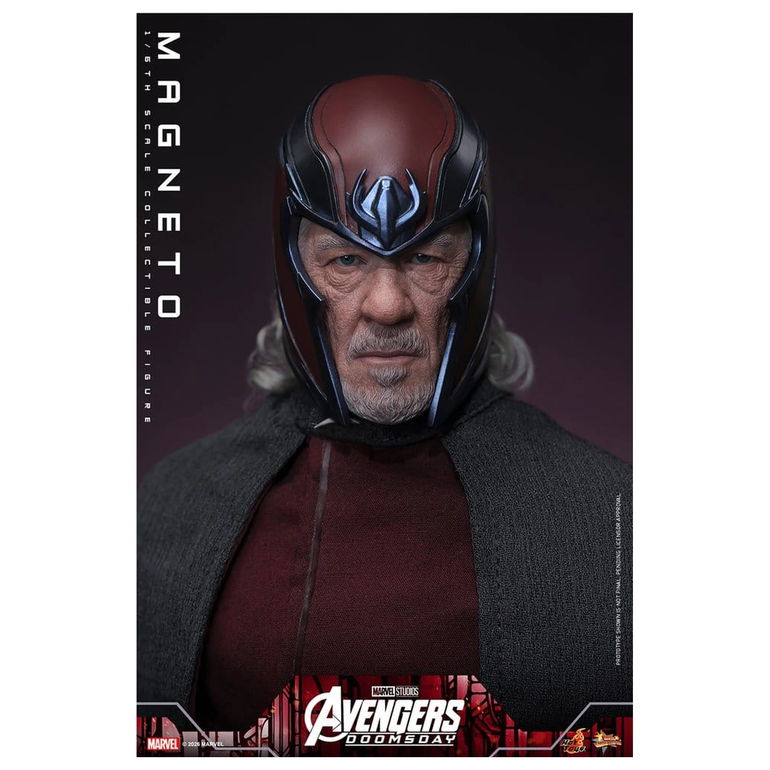 Avengers: Doomsday Film Meisterwerk Action-Figur 1/6 Magneto 30 cm Produktfoto