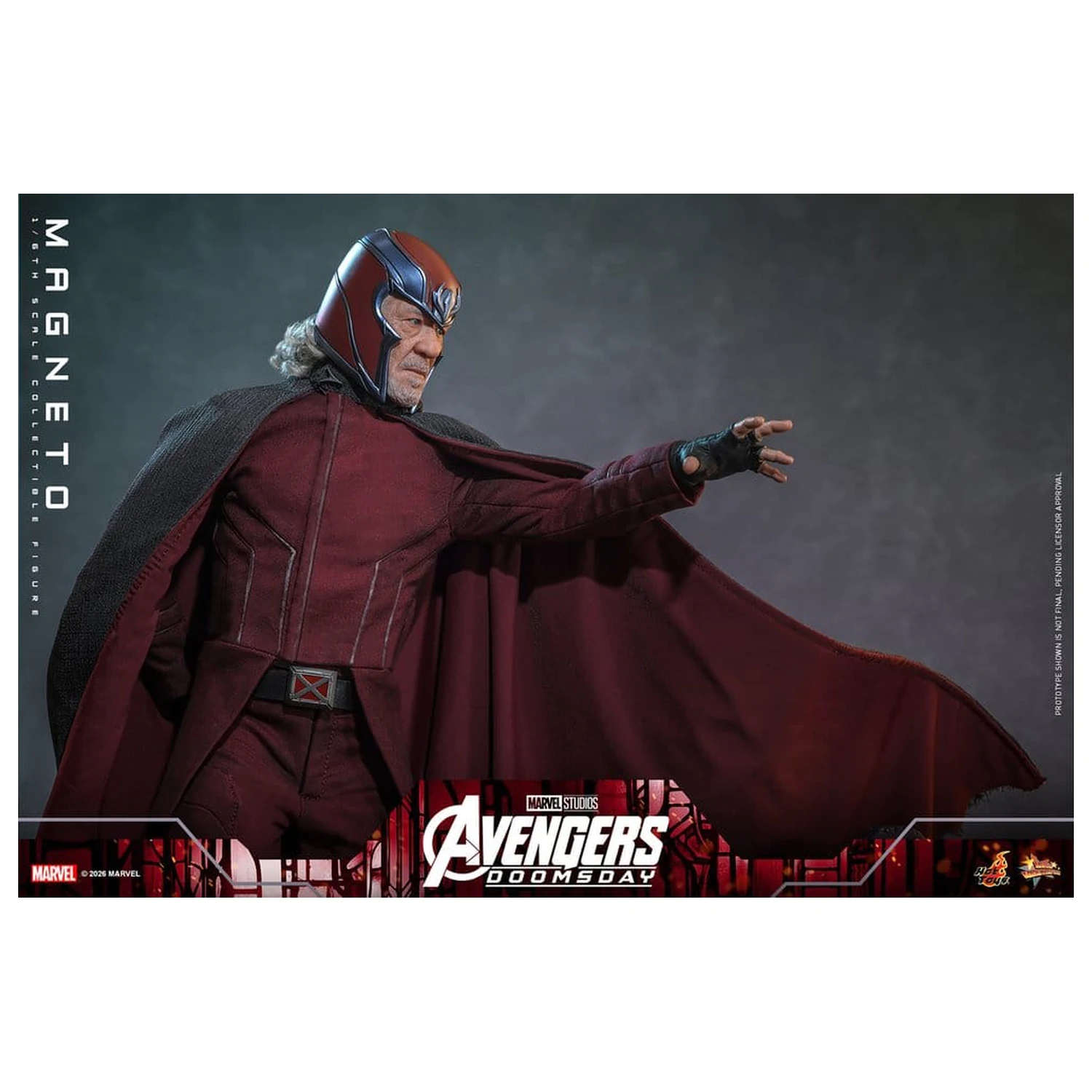 Avengers: Doomsday Film Meisterwerk Action-Figur 1/6 Magneto 30 cm Produktfoto