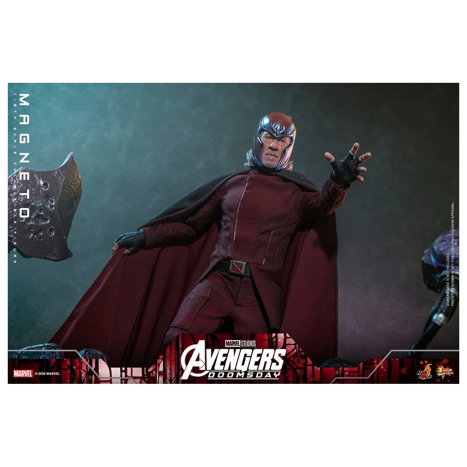 Avengers: Doomsday Film Meisterwerk Action-Figur 1/6 Magneto 30 cm Produktfoto