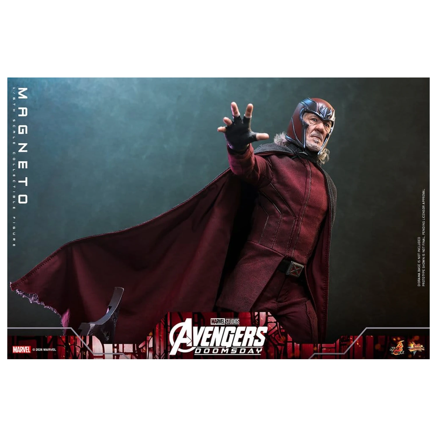 Avengers: Doomsday Film Meisterwerk Action-Figur 1/6 Magneto 30 cm Produktfoto