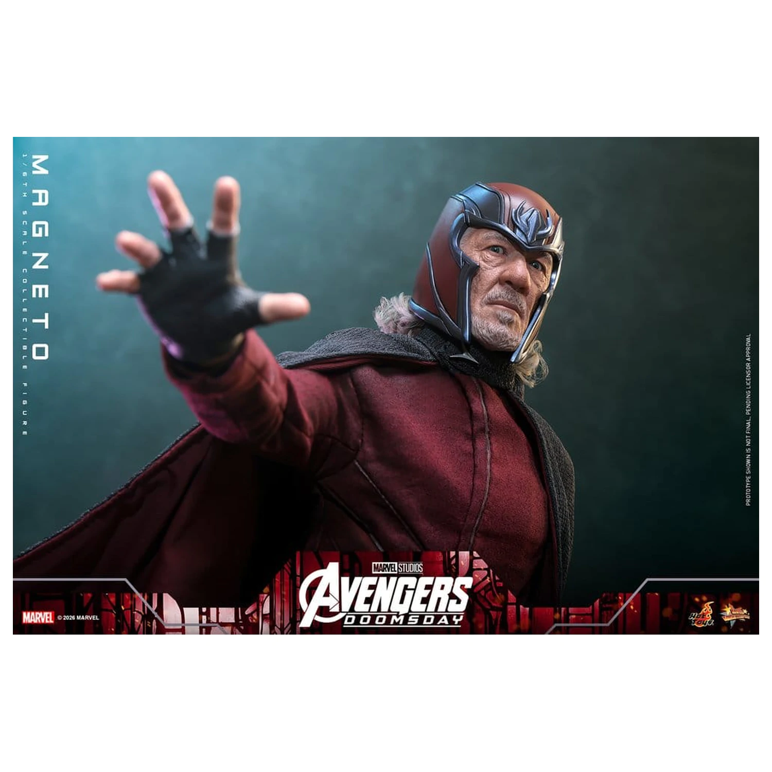 Avengers: Doomsday Film Meisterwerk Action-Figur 1/6 Magneto 30 cm Produktfoto